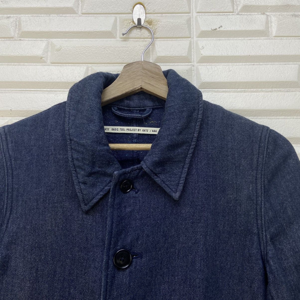 KATO Japanese Fashion Basic Tool Project by Kato Indigo Jacket Size US XS / EU 42 / 0 - 4 Thumbnail