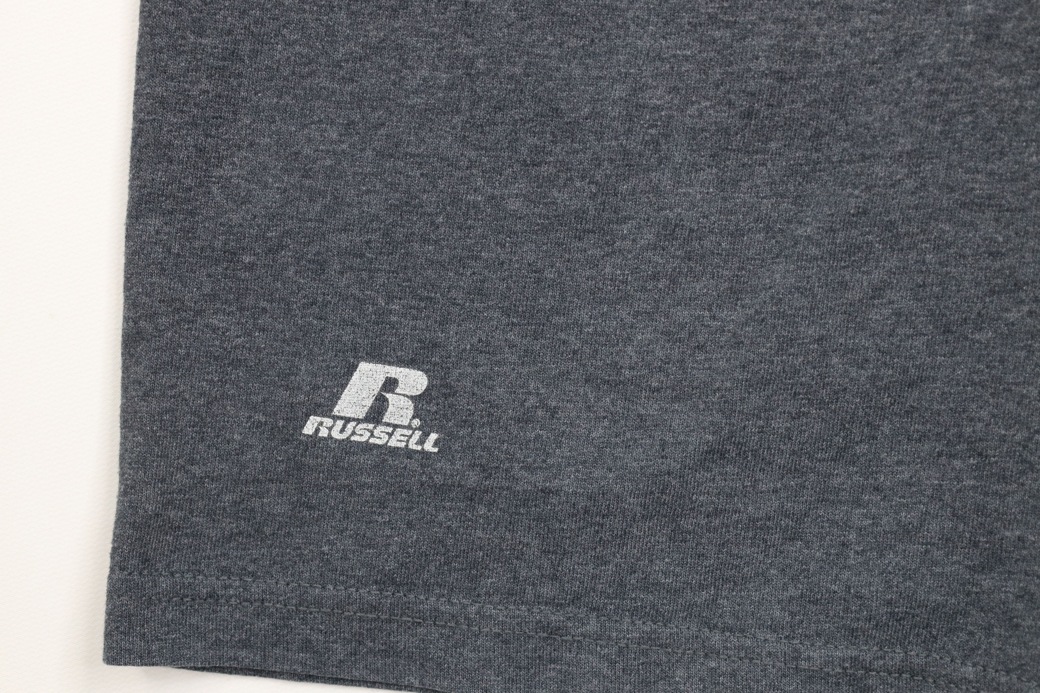 Russell Athletic × Vintage Vintage 90s Russell Athletic Above Knee Dad Shorts Gray Size US 32 / EU 48 - 5 Thumbnail