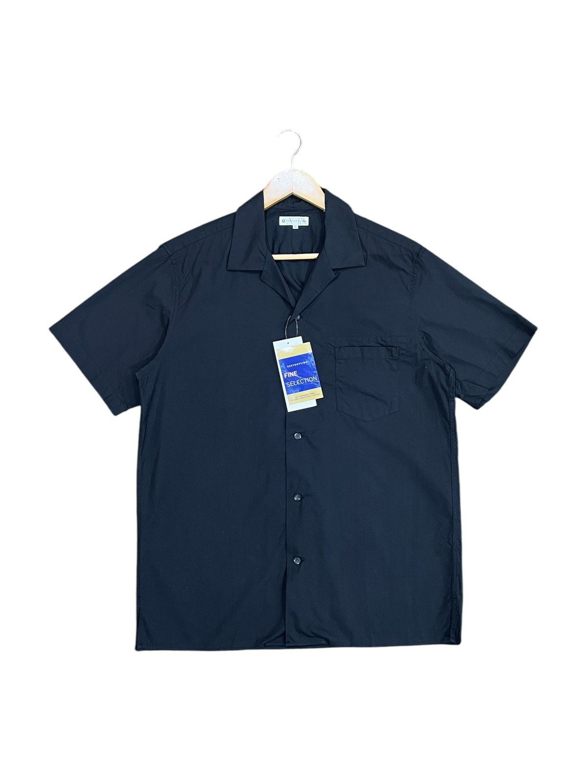 Japanese Brand × Restoration NWT Restoration Japanese Open Collar Shirt Size US L / EU 52-54 / 3 - 1 Thumbnail