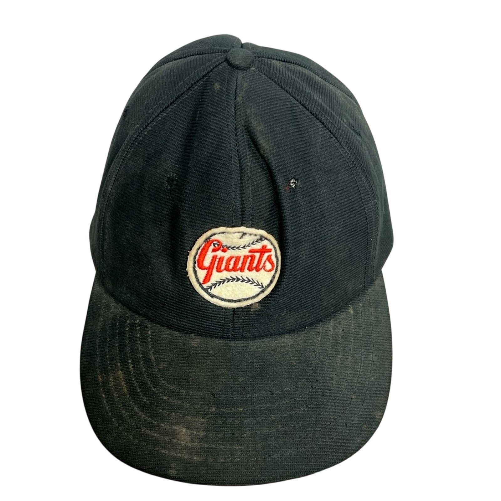 MLB 60s San Francisco Giants Wool Mesh SnapBack Hat UNION MADE Size ONE SIZE - 2 Thumbnail