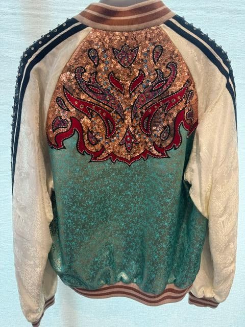 Gucci GUCCI Sequin embroidered bomber jacket Size US M / EU 48-50 / 2 - 2 Thumbnail