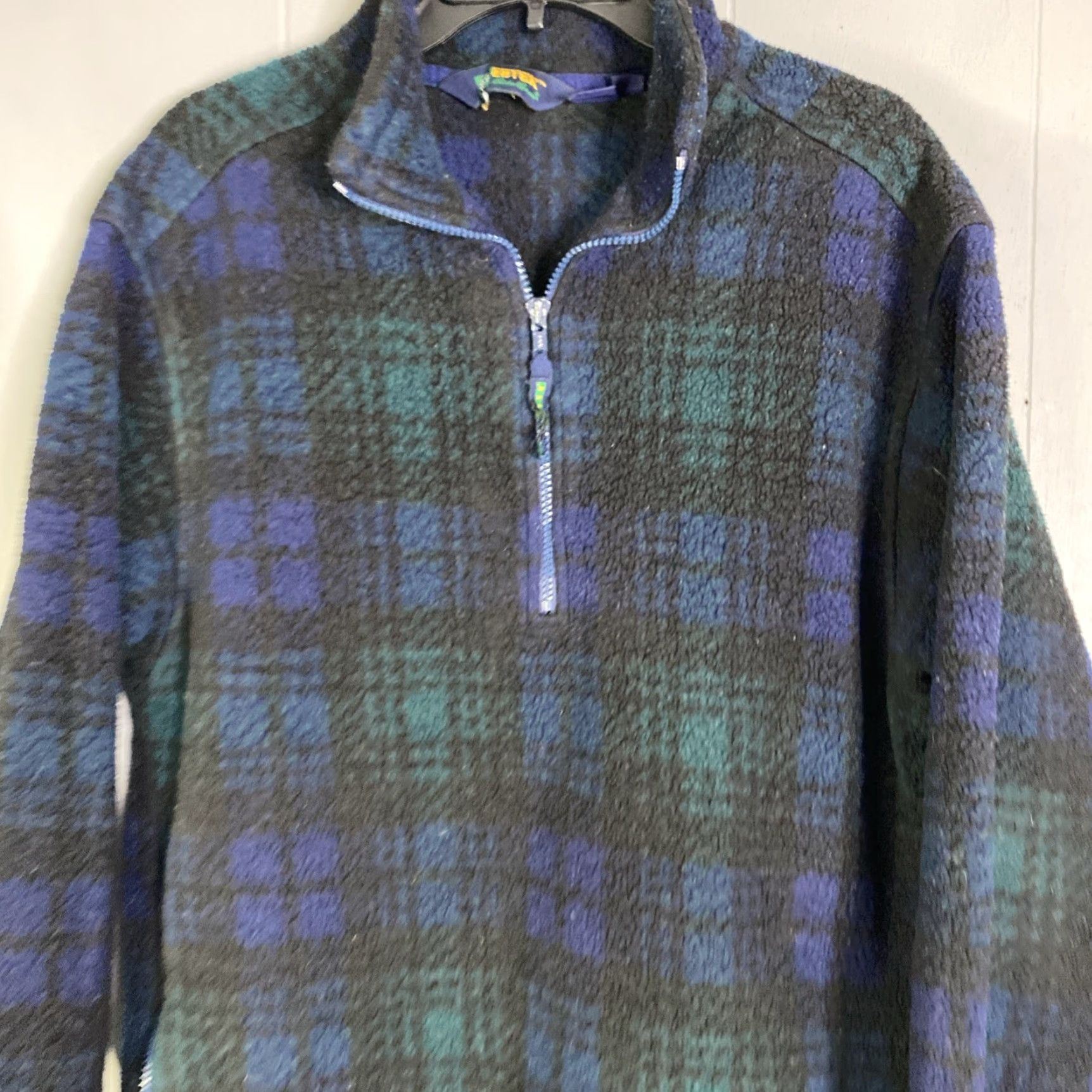 Eddie Bauer VTG Eddie Bauer EBTek Men M High Pile Fleece 1/2 Zip Pullover Jacket Multicolor Windbreaker USA 21X27 M Size US M / EU 48-50 / 2 - 6 Thumbnail