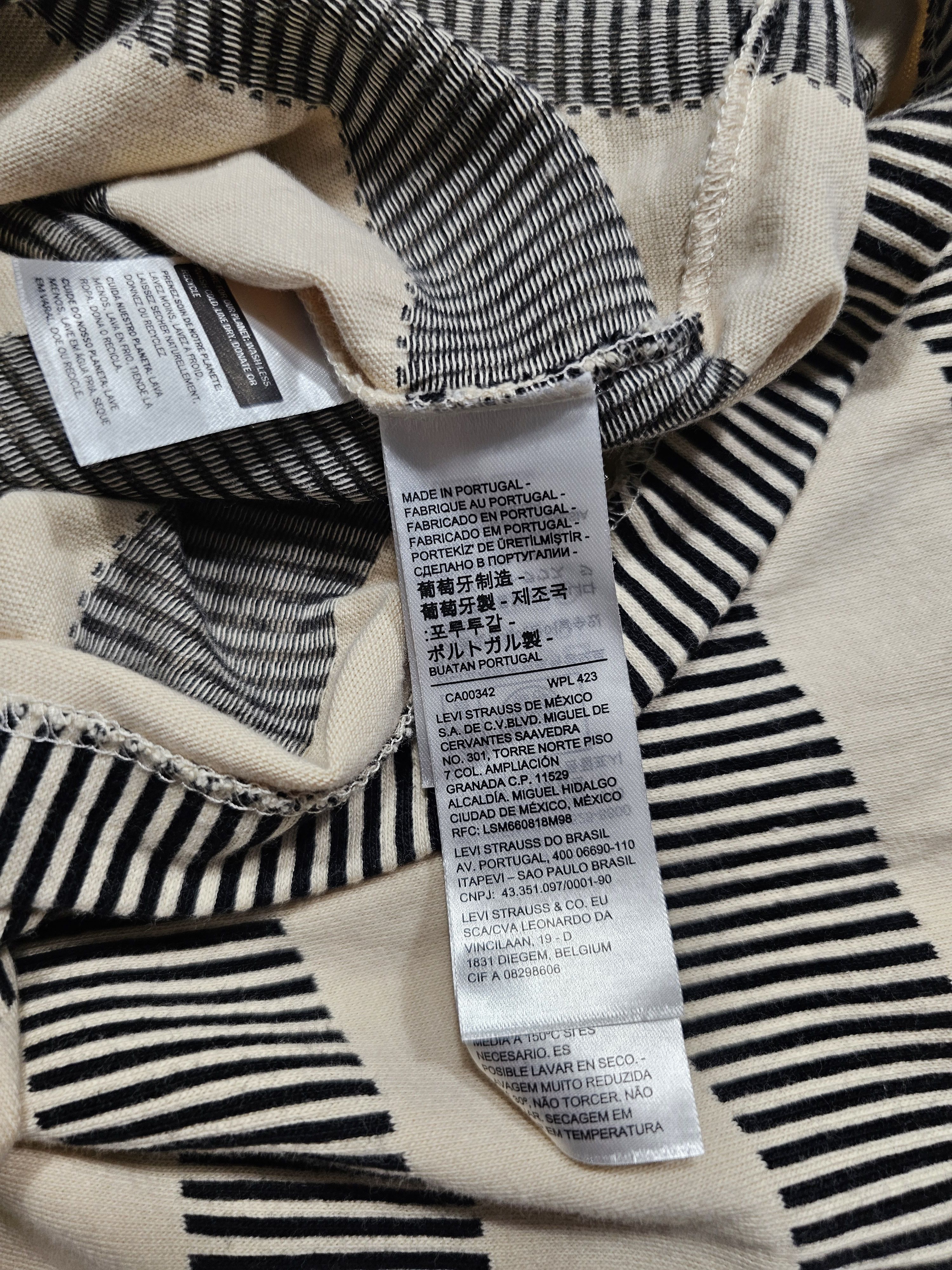 Levi's Vintage Clothing New LVC Levi's Vintage Clothing 1960s Jacquard Tee S FW22 Size US S / EU 44-46 / 1 - 8 Thumbnail