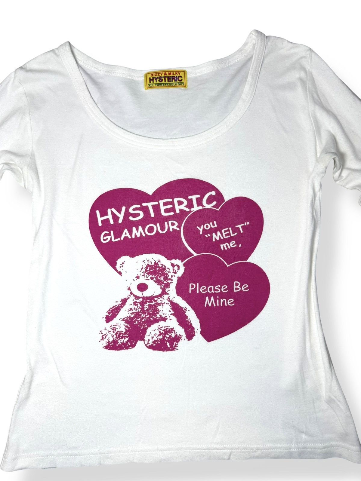 Hysteric Glamour Hysteric Glamour “You Melt Me” Teddy Bear White Long Sleeve Size ONE SIZE - 4 Thumbnail