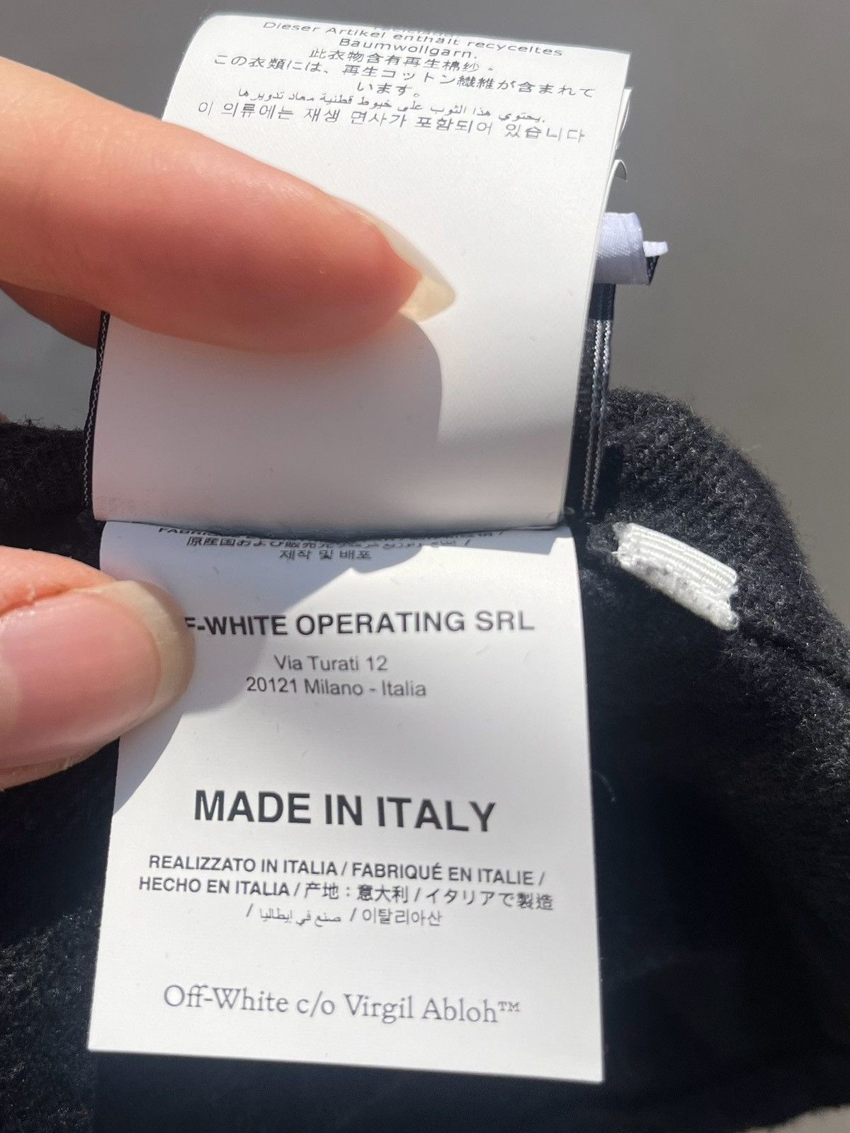Off-White Off-white button up flannel Size US XL / EU 56 / 4 - 13 Thumbnail