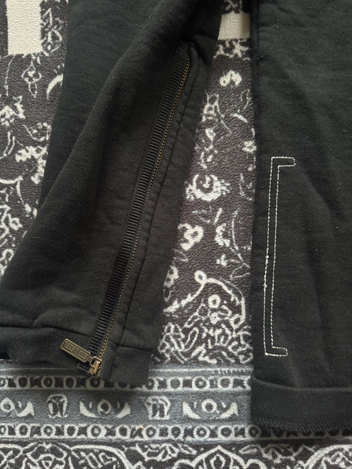 Diesel Diesel Indigo Tech Sweater Size US L / EU 52-54 / 3 - 6 Thumbnail