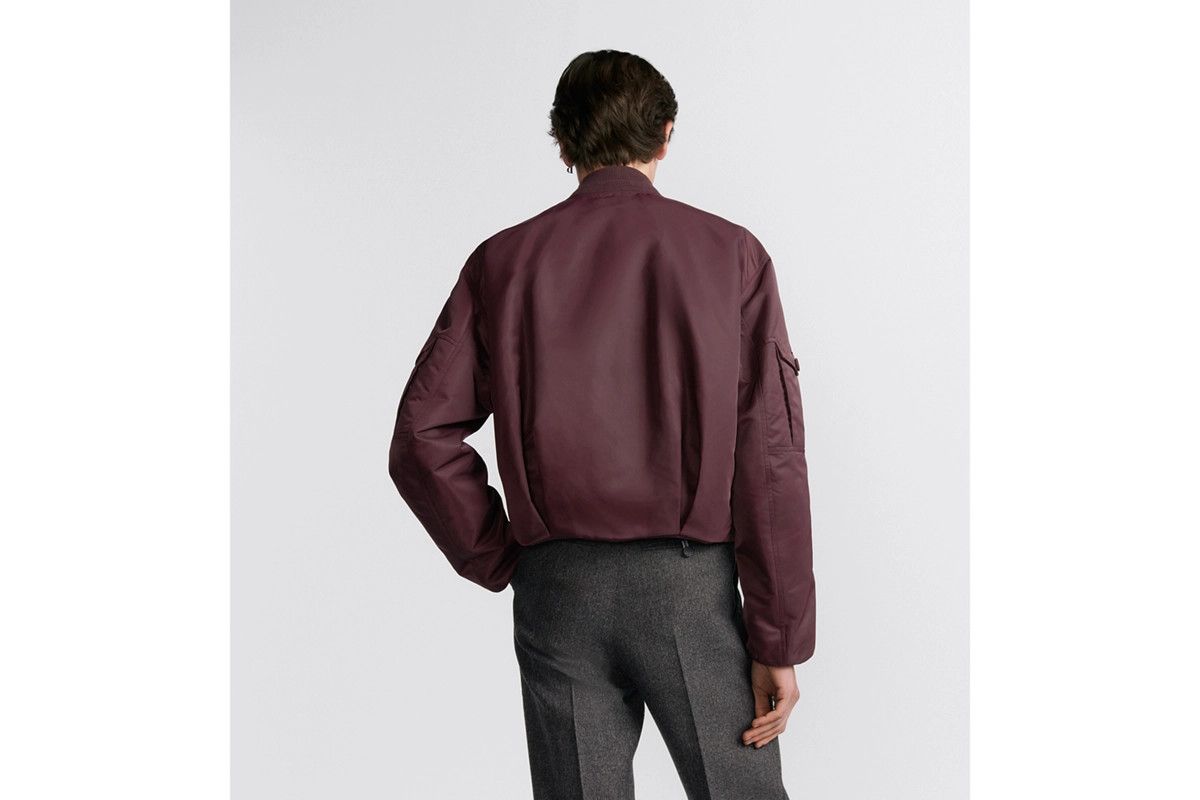 Dior o1bcso1str0226 Couture Bomber Jacket in Purple Size US M / EU 48-50 / 2 - 6 Thumbnail