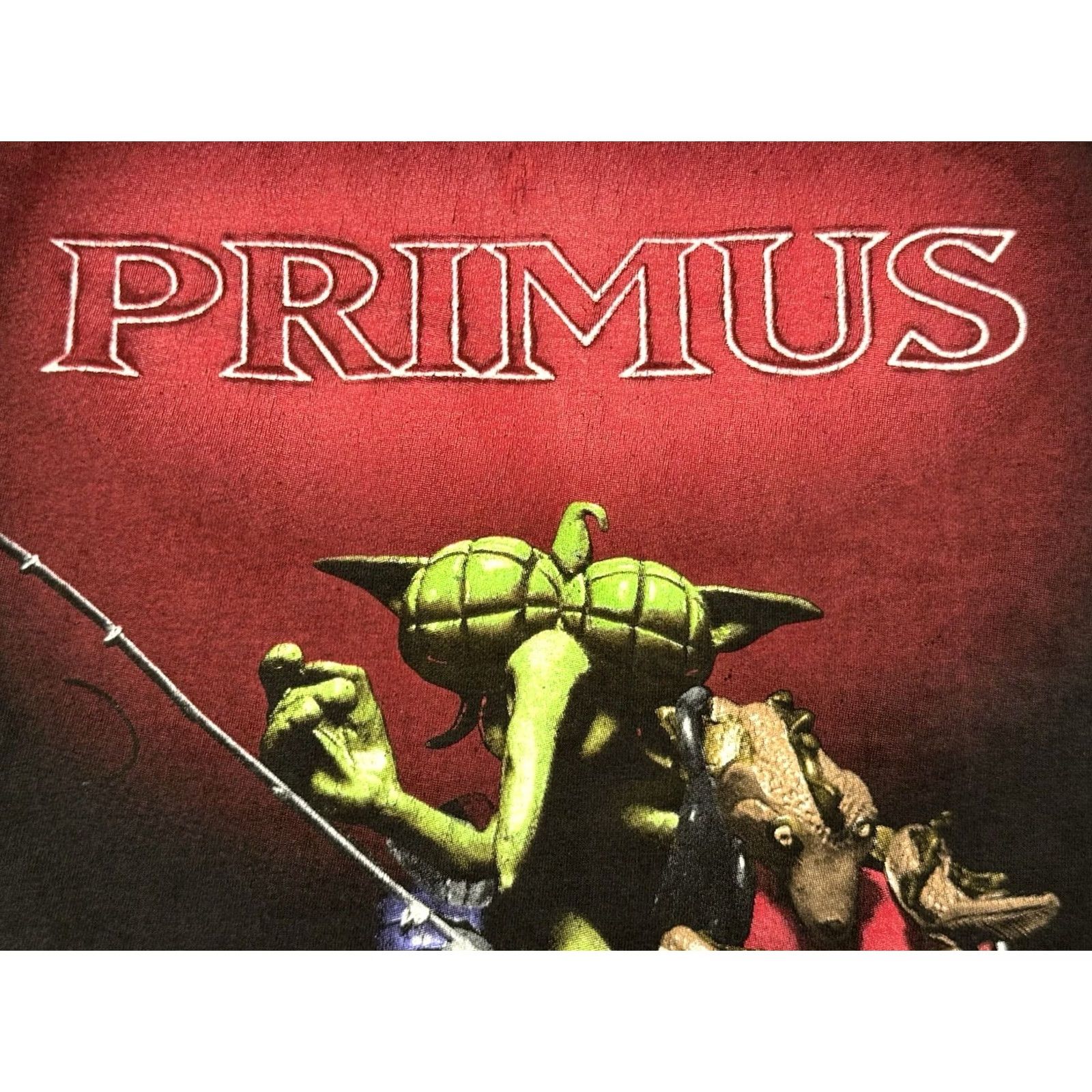 Hanes VINTAGE Primus Miscellaneous Debris Shirt L/XL Skeeter Fly Guy Les Claypool 90s Black Hanes Mens Size US XL / EU 56 / 4 - 5 Thumbnail