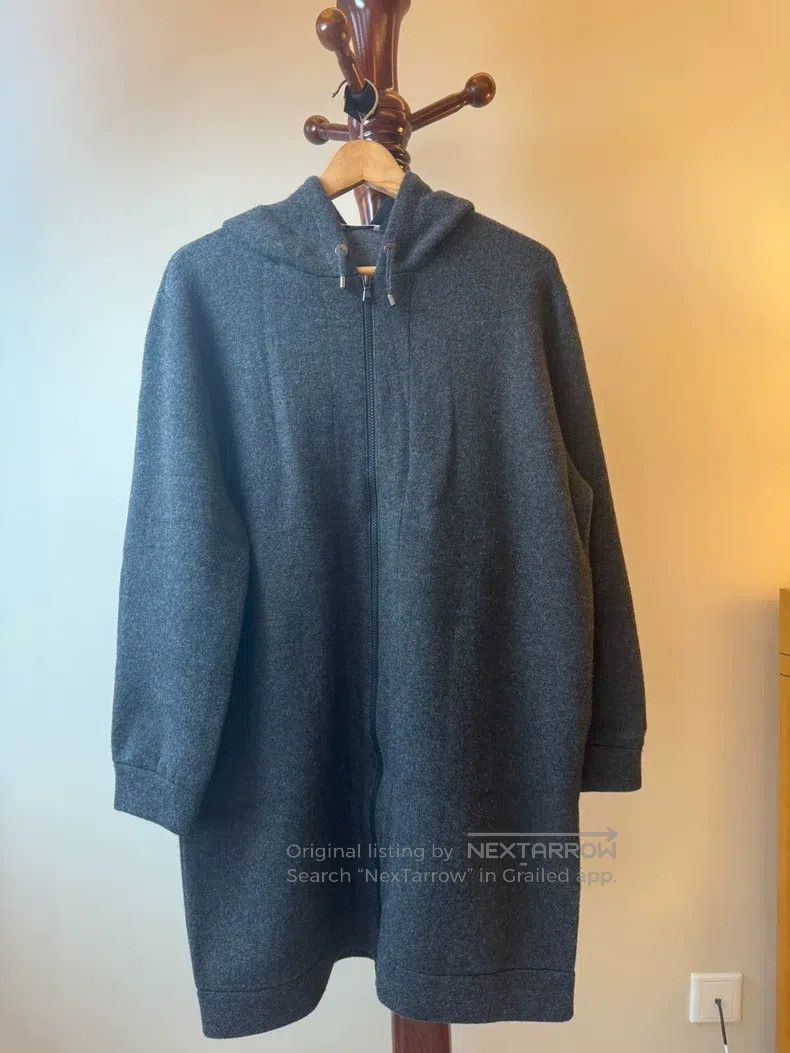 Brunello Cucinelli Brunello Cucinelli Grey 100% Cashmere Fabric Classic Zippe Size M / US 6-8 / IT 42-44 - 2 Thumbnail