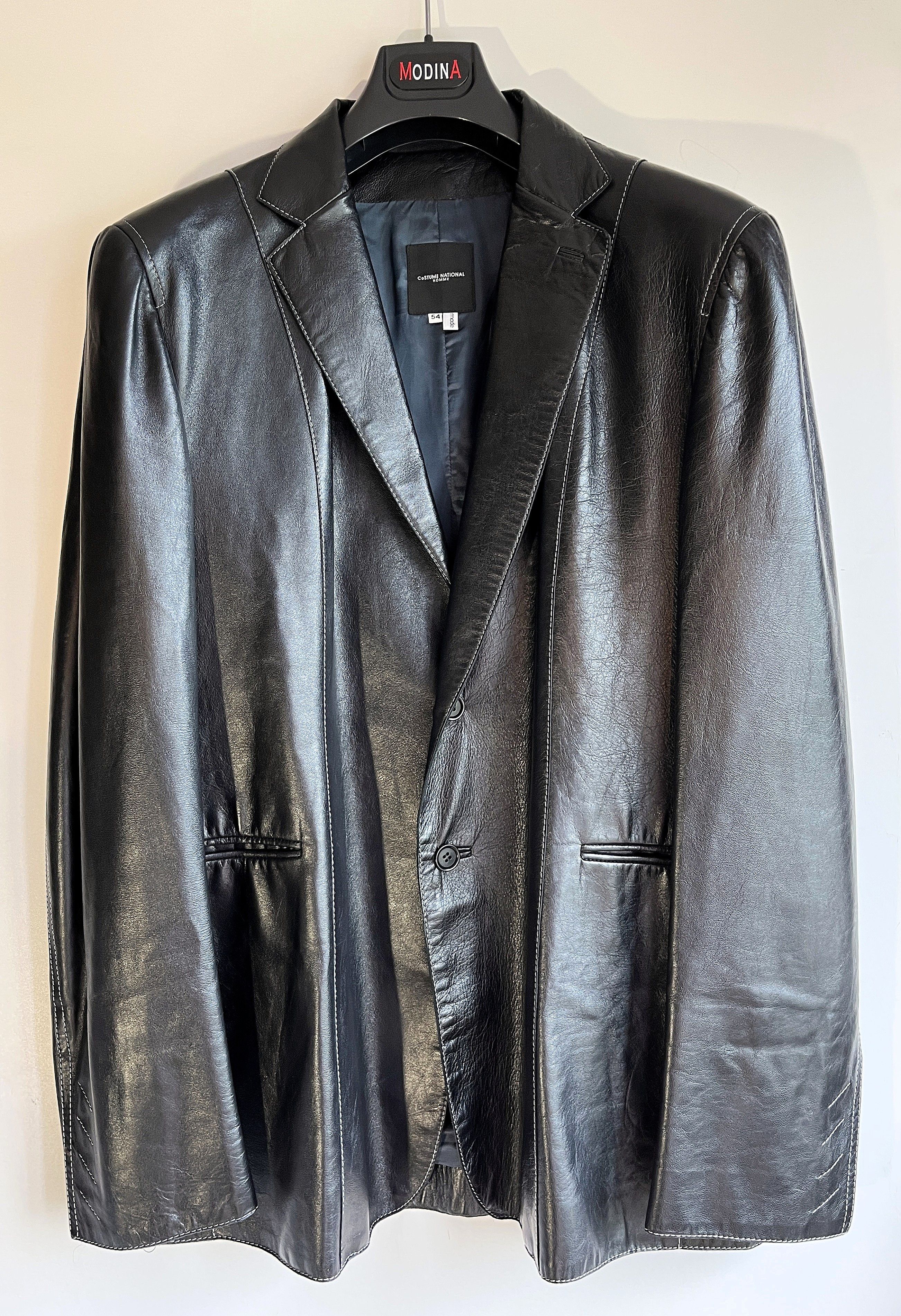 Men's Costume National Leather Jackets | Grailed