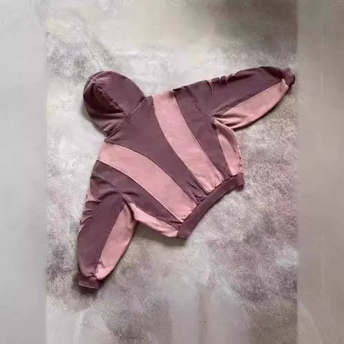 VIBE Custom Star Patchwork Oversized Pullover Hoodies Size US L / EU 52-54 / 3 - 4 Thumbnail