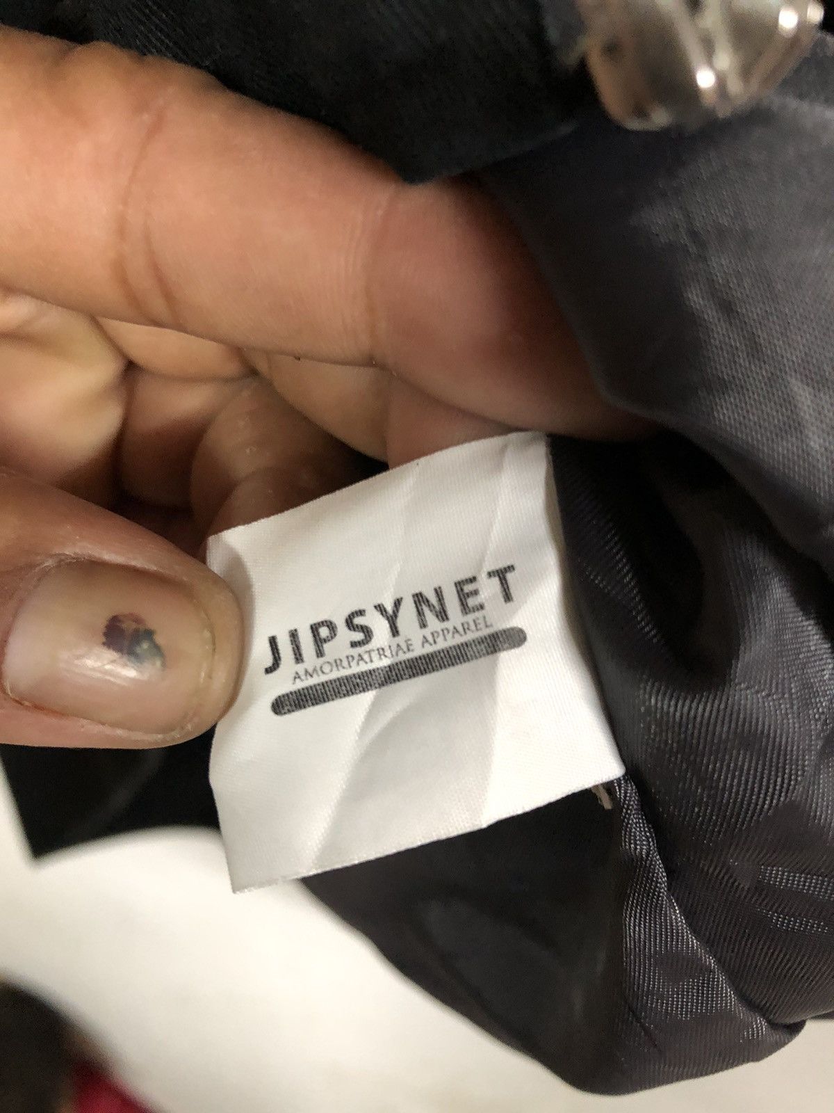 Japanese Brand Vintage y2k Jipsynet Bomber Jacket Size US L / EU 52-54 / 3 - 7 Thumbnail