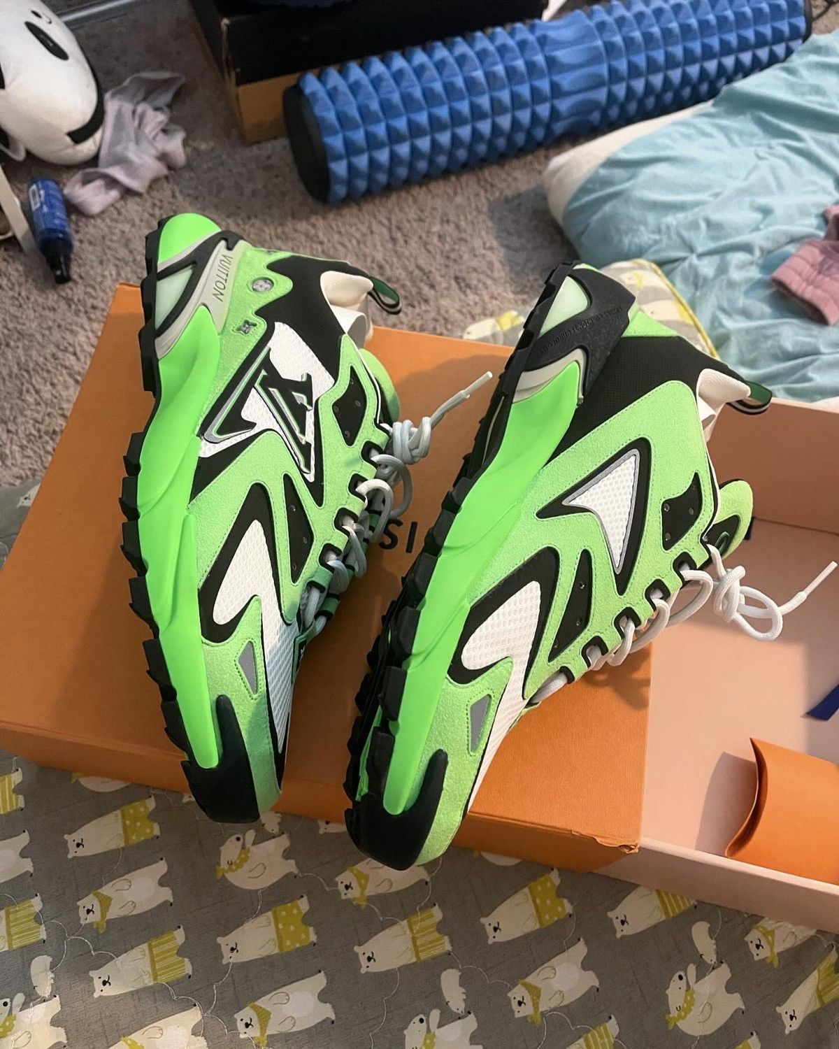 Louis Vuitton Louis Vuitton Runner Tactic x Virgil Abloh sneakers rare ! Size US 12.5 / EU 45-46 - 3 Thumbnail