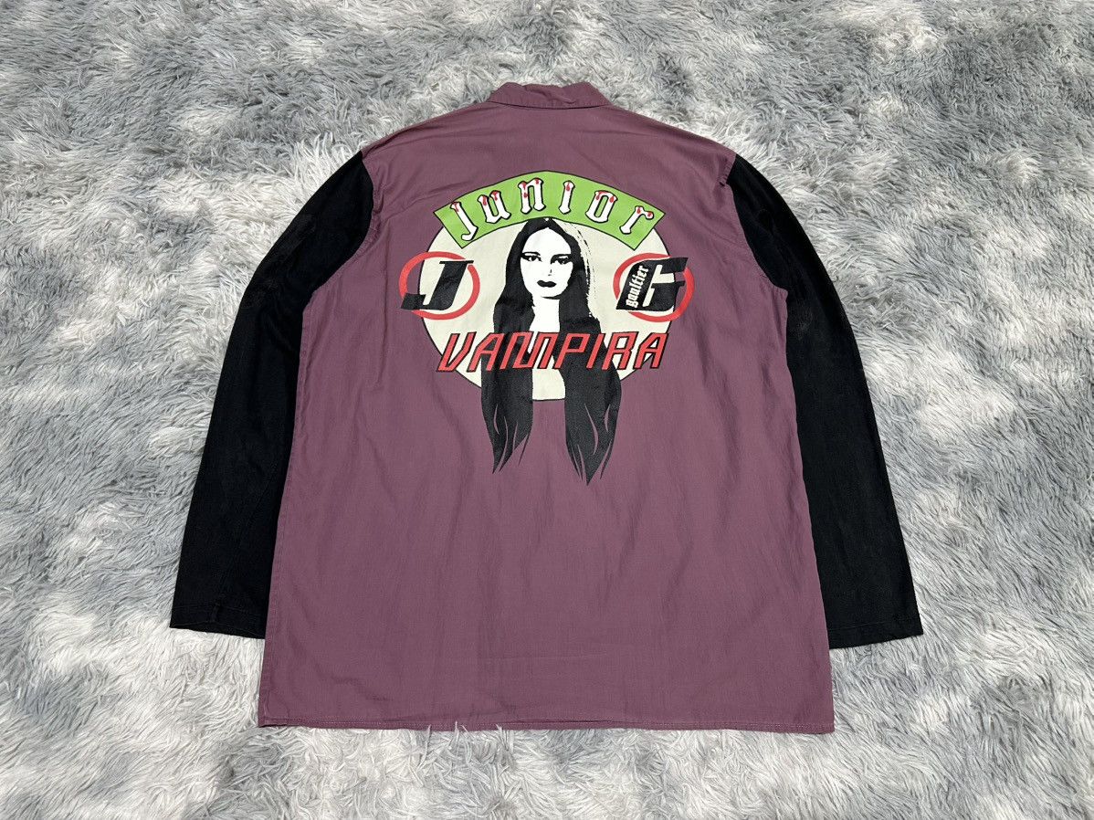 Jean Paul Gaultier 🔥Archived The Nightmare Fw1992 Junior Gautier Shirt Vampira Size US XL / EU 56 / 4 - 19 Thumbnail