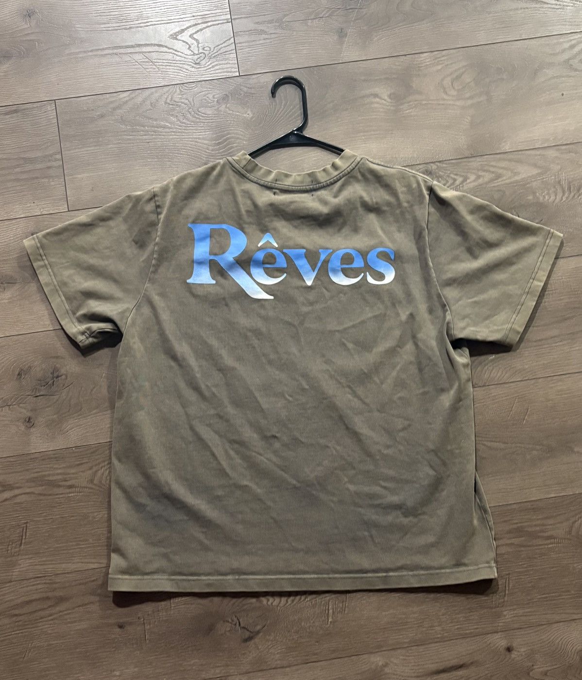 Reves Paris Reves Paris Gray Tee Size US L / EU 52-54 / 3 - 2 Thumbnail