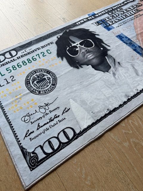 Handmade Chief Keef 100$ Rug Size ONE SIZE - 1 Thumbnail