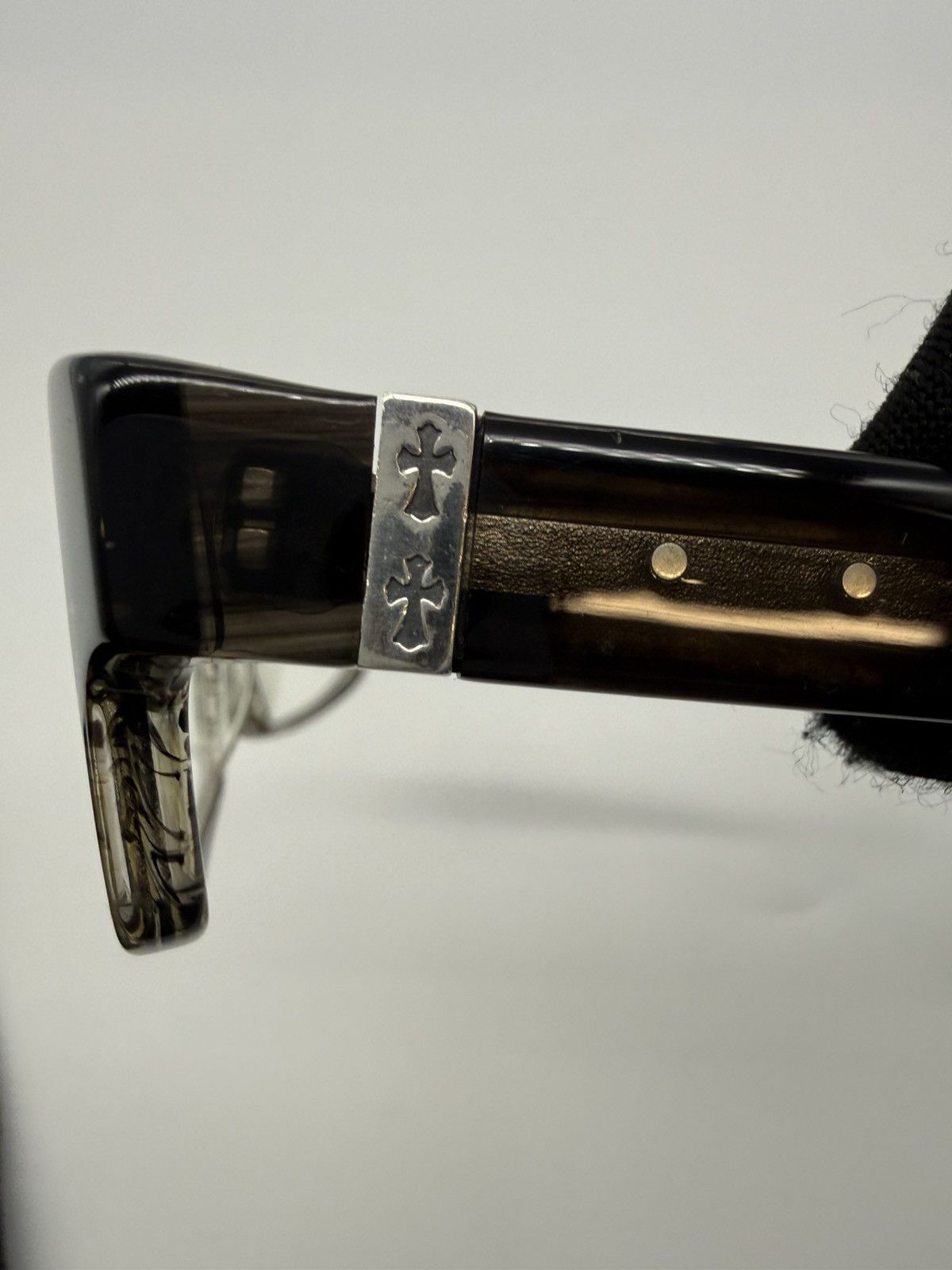 Chrome Hearts CHROME HEARTS "DISMEMBERED" BKS — .925 Cross Temple Frames Size ONE SIZE - 14 Thumbnail