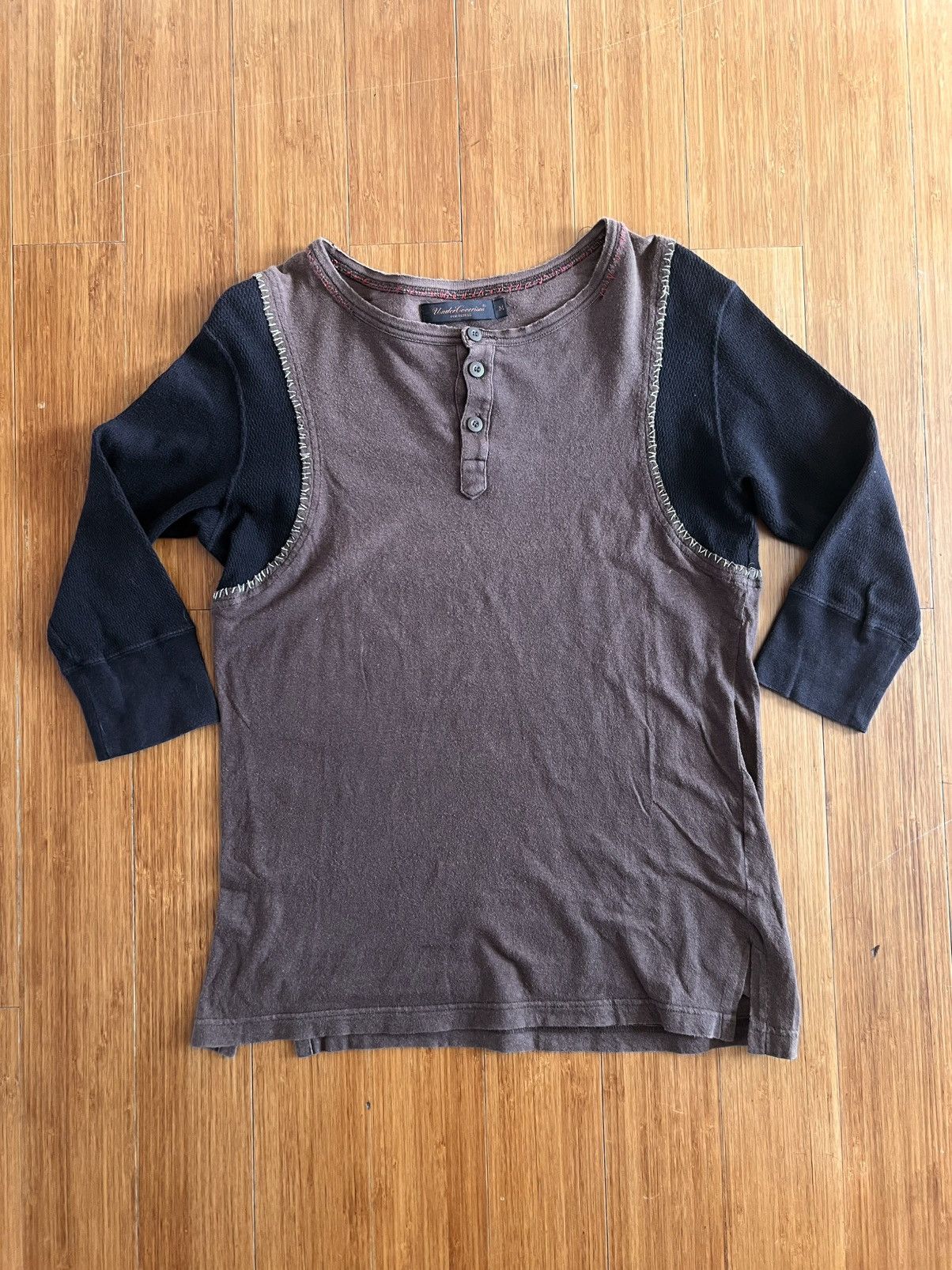 Jun Takahashi × Undercover SS03 Undercover Scab Button Up Layered Tee Size US M / EU 48-50 / 2 - 3 Thumbnail