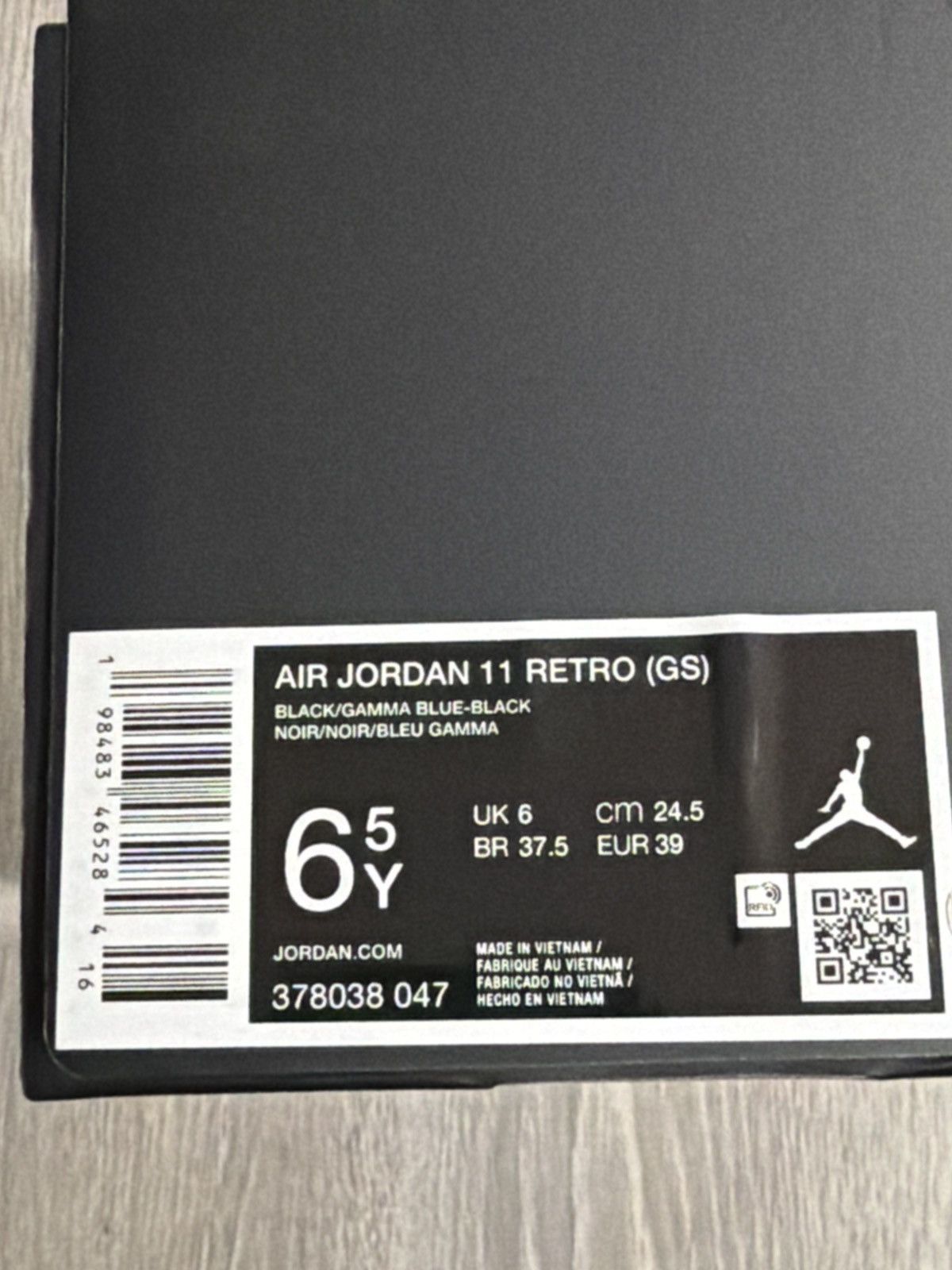 Jordan Brand Jordan 11 Retro Gamma Blue Size US 6.5 / EU 39-40 - 6 Thumbnail