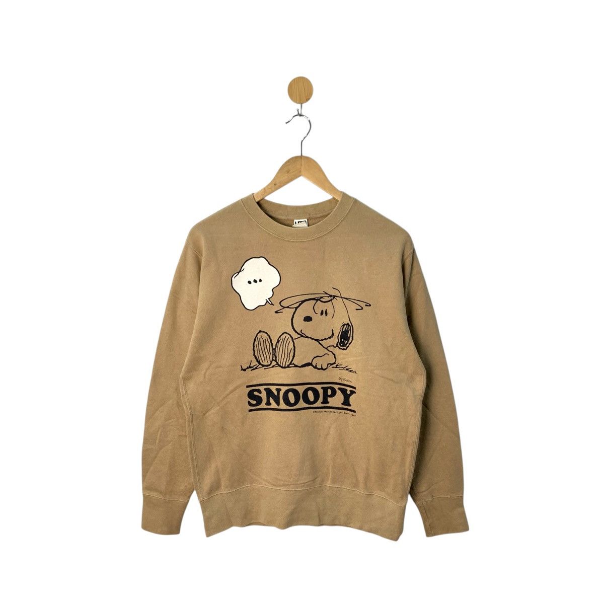 Peanuts Vintage Peanuts Snoopy Sweatshirt Brown Size S Size US S / EU 44-46 / 1 - 1 Thumbnail