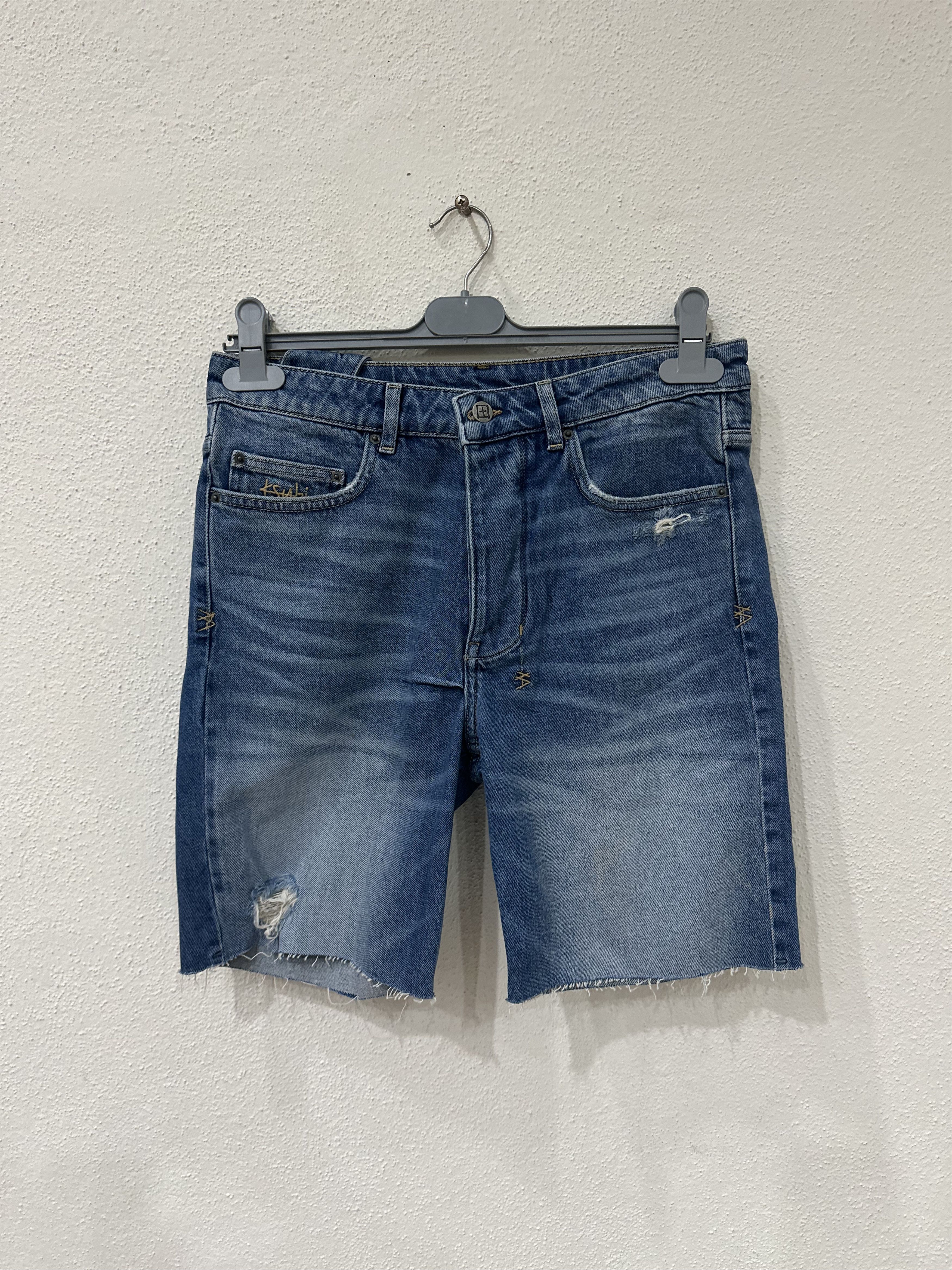 Ksubi Ksubi Denim Shorts Blue Size 32 RARE Size US 32 / EU 48 - 1 Thumbnail
