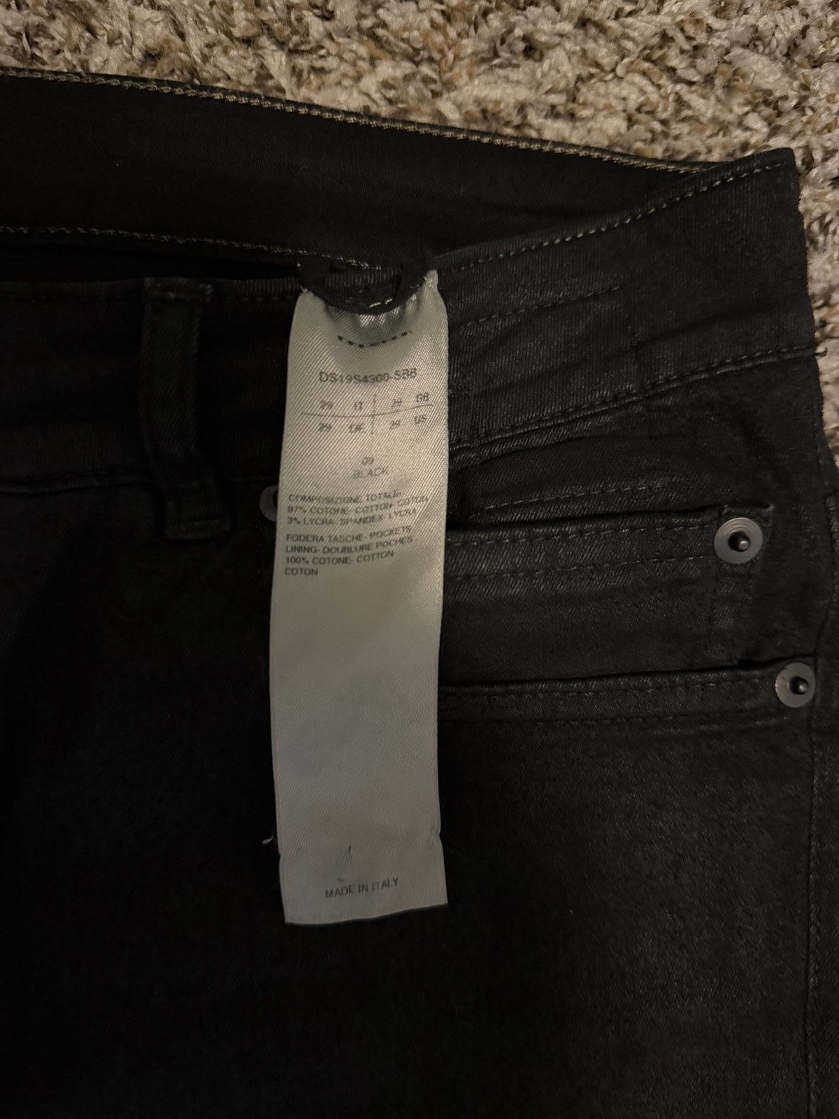 Rick Owens Rick Owens Waxed Jeans Size US 30 / EU 46 - 3 Thumbnail