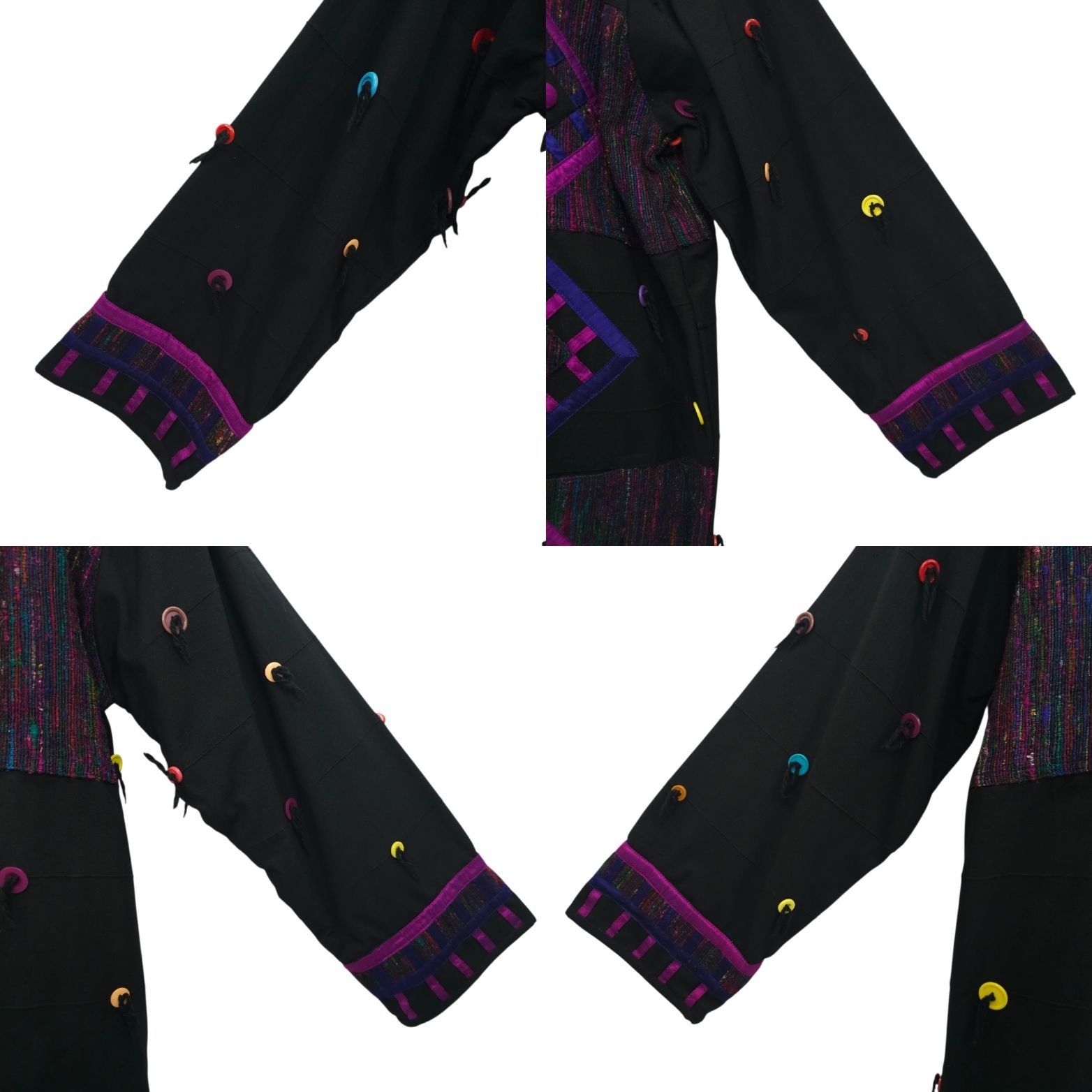 Other Yak Magik Jacket XL Geometric Oversized Blazer Vintage 90s Size XL / US 12-14 / IT 48-50 - 12 Thumbnail
