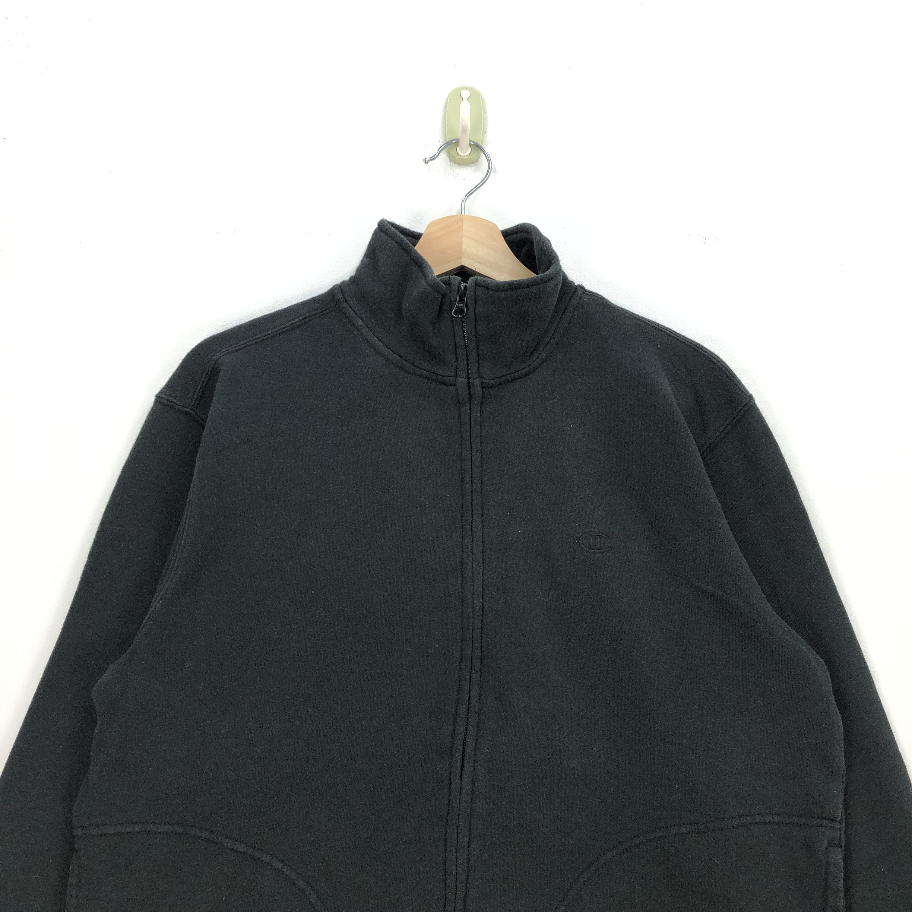 Champion × Vintage Vintage Champion Sweatshirt Champion Zipper Sweater Jumper Size US M / EU 48-50 / 2 - 2 Thumbnail