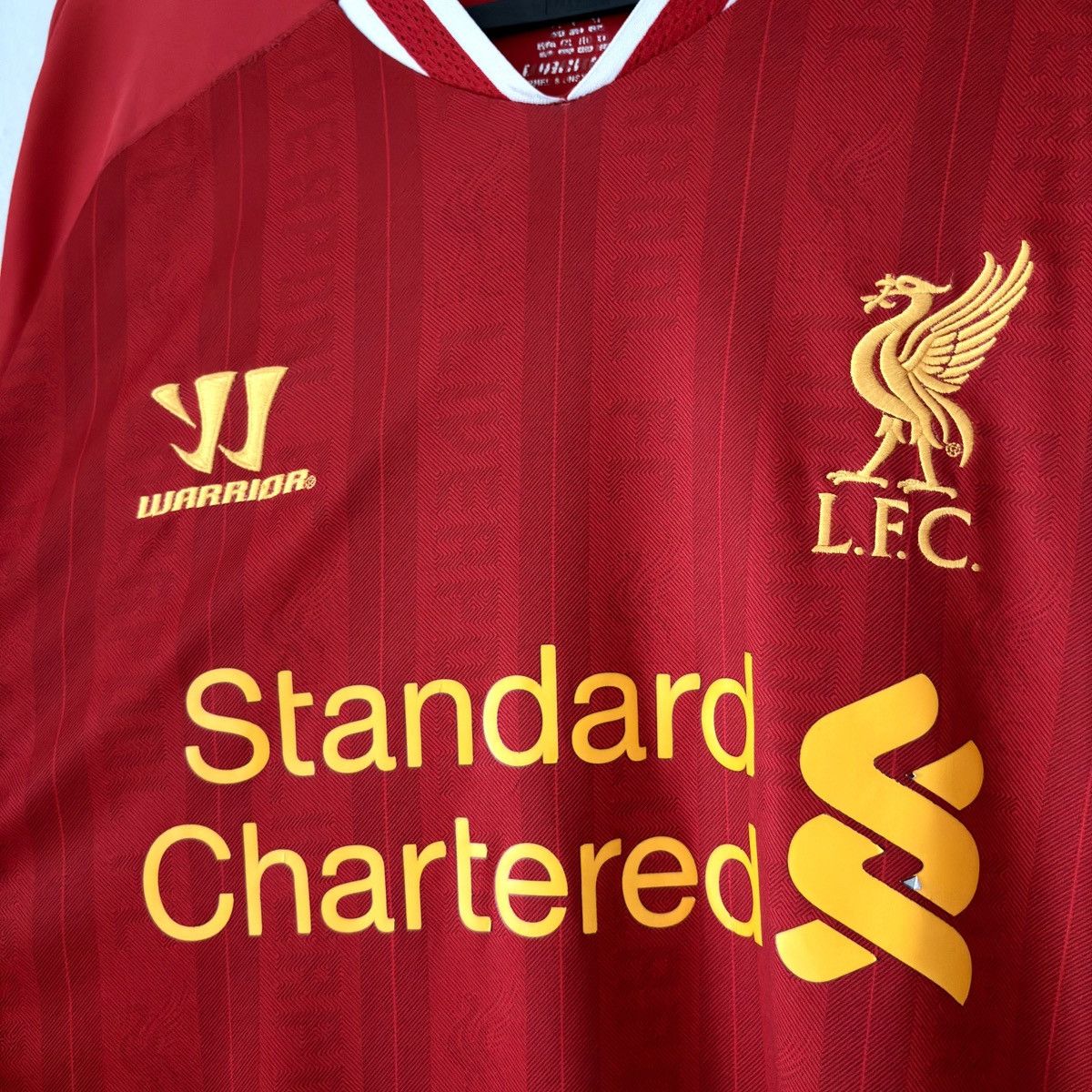 Vintage × Warrior 2013 2014 Liverpool Warrior Away Kit Vintage Soccer Jersey Size US XL / EU 56 / 4 - 4 Thumbnail