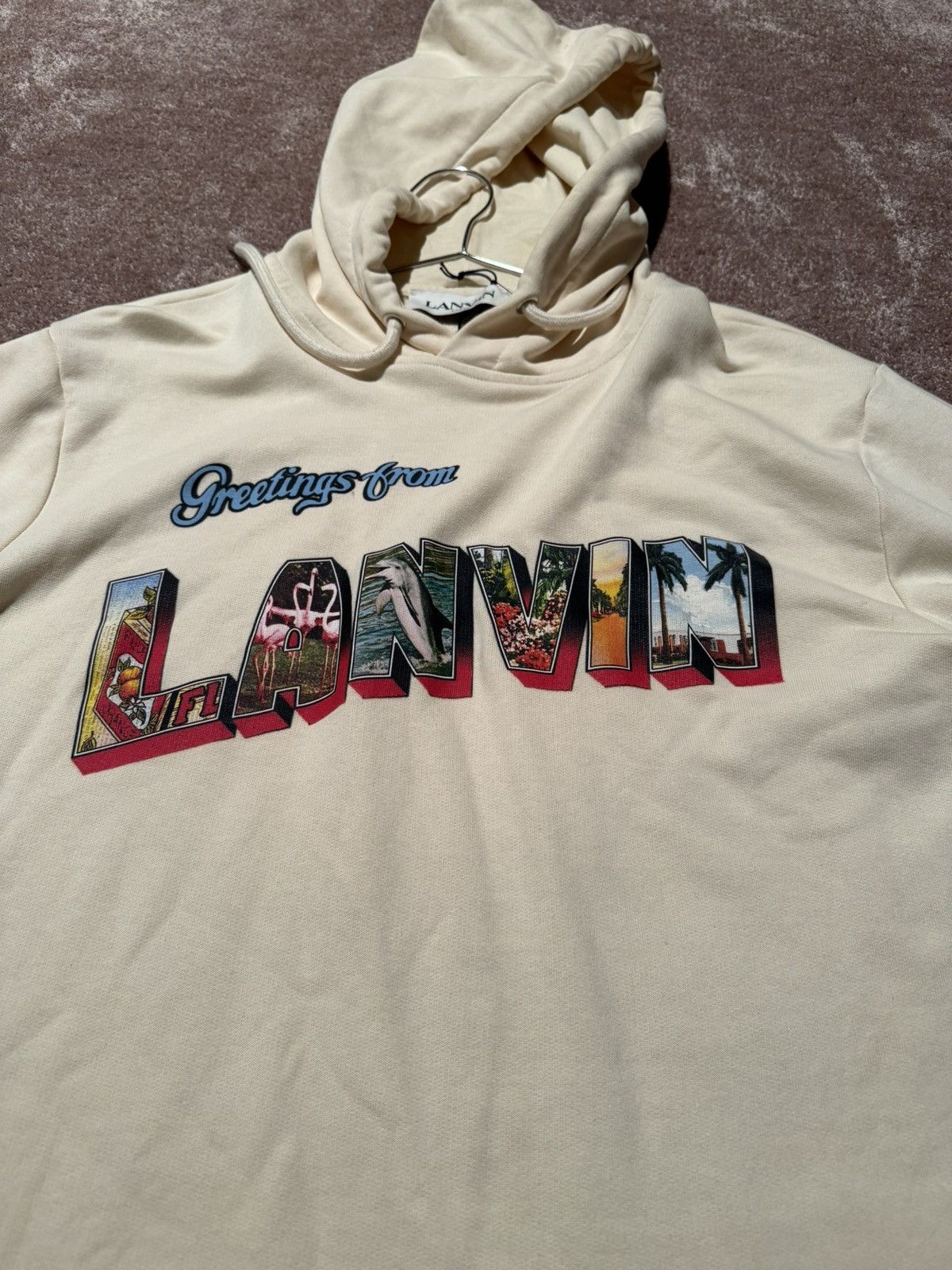 Lanvin Greetings From Lanvin Hoodie Size US XXL / EU 58 / 5 - 2 Thumbnail