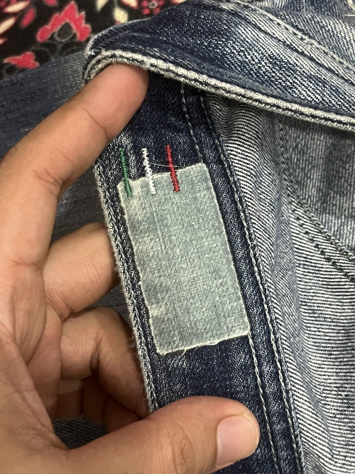 Diesel ⚡️Ripped⚡️Vintage Diesel Blue Eyecons 2010/2 Edition Blue Jean Size US 28 / EU 44 - 18 Thumbnail