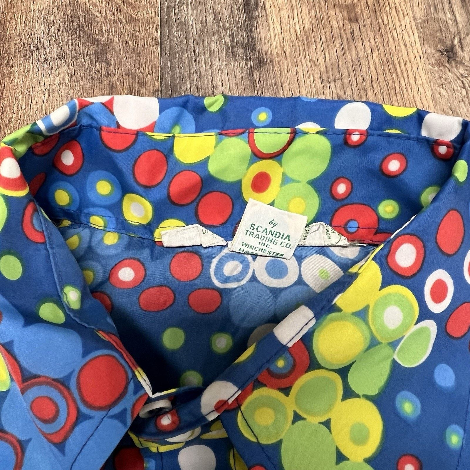 Other Vintage 70s SKYR by Scandia Trading Button Up Shirt Size US L / EU 52-54 / 3 - 3 Thumbnail