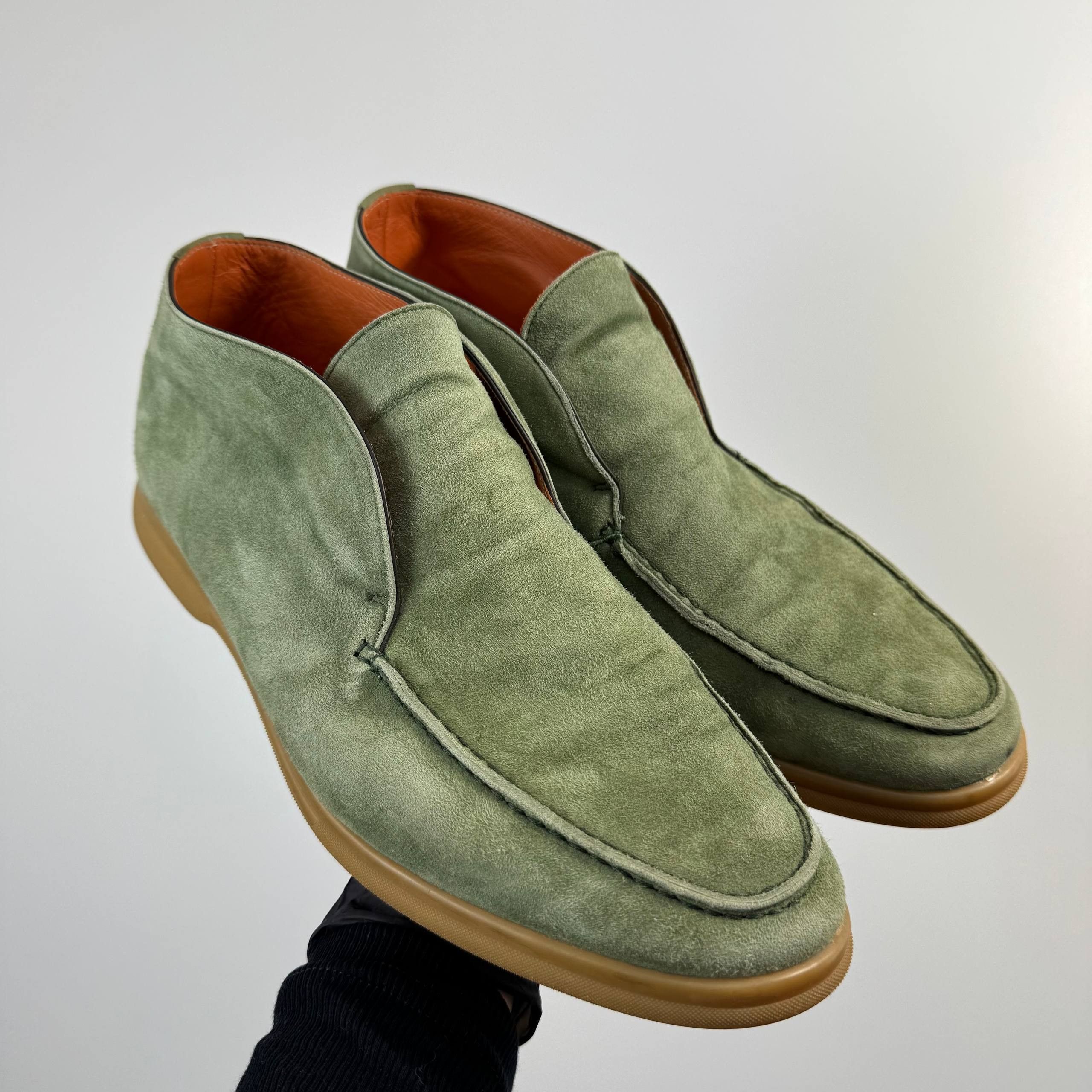 Firenze Andrea Ventura Firenze Suede Slip On Shoes Mens Size 43 Size US 10 / EU 43 - 1 Thumbnail