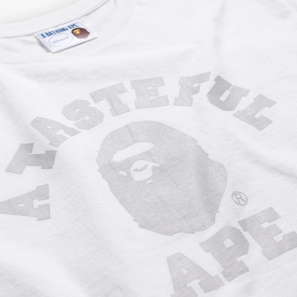 Bape × JJJJound JJJJound x BAPE College T-Shirt Size US M / EU 48-50 / 2 - 7 Thumbnail