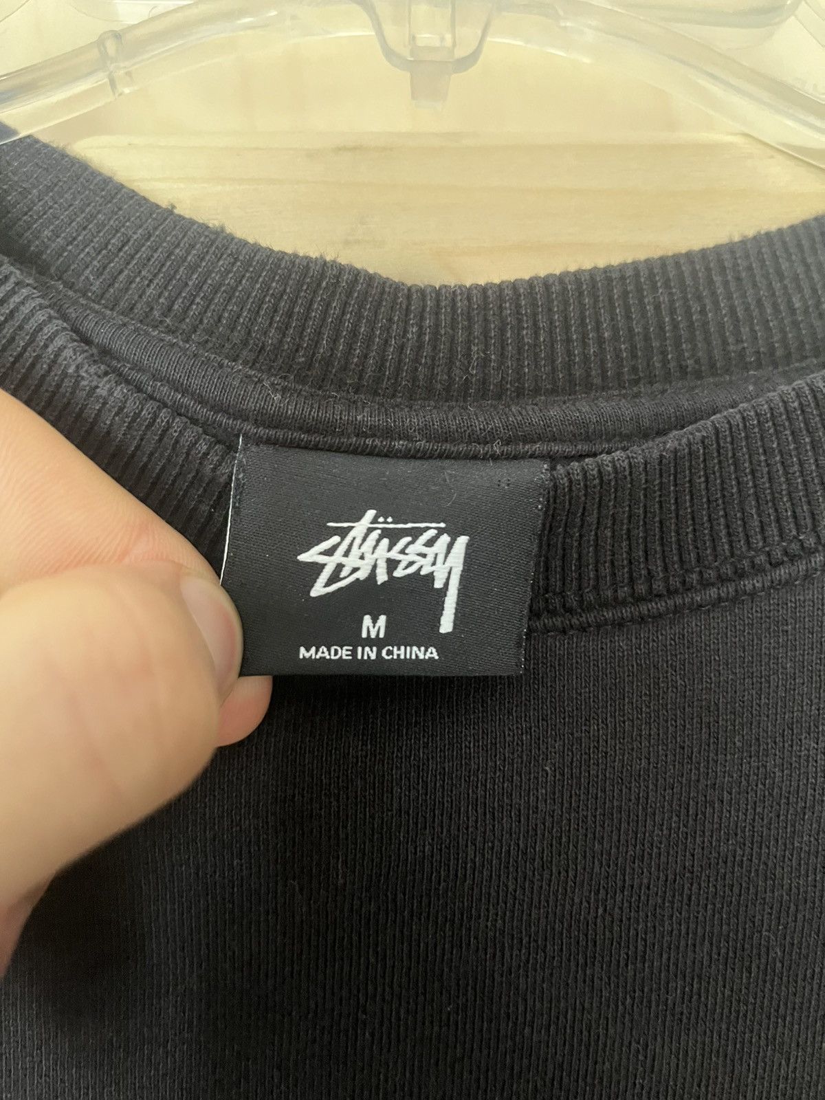 Stussy Vintage Stussy black sweatshirt Size US M / EU 48-50 / 2 - 3 Thumbnail