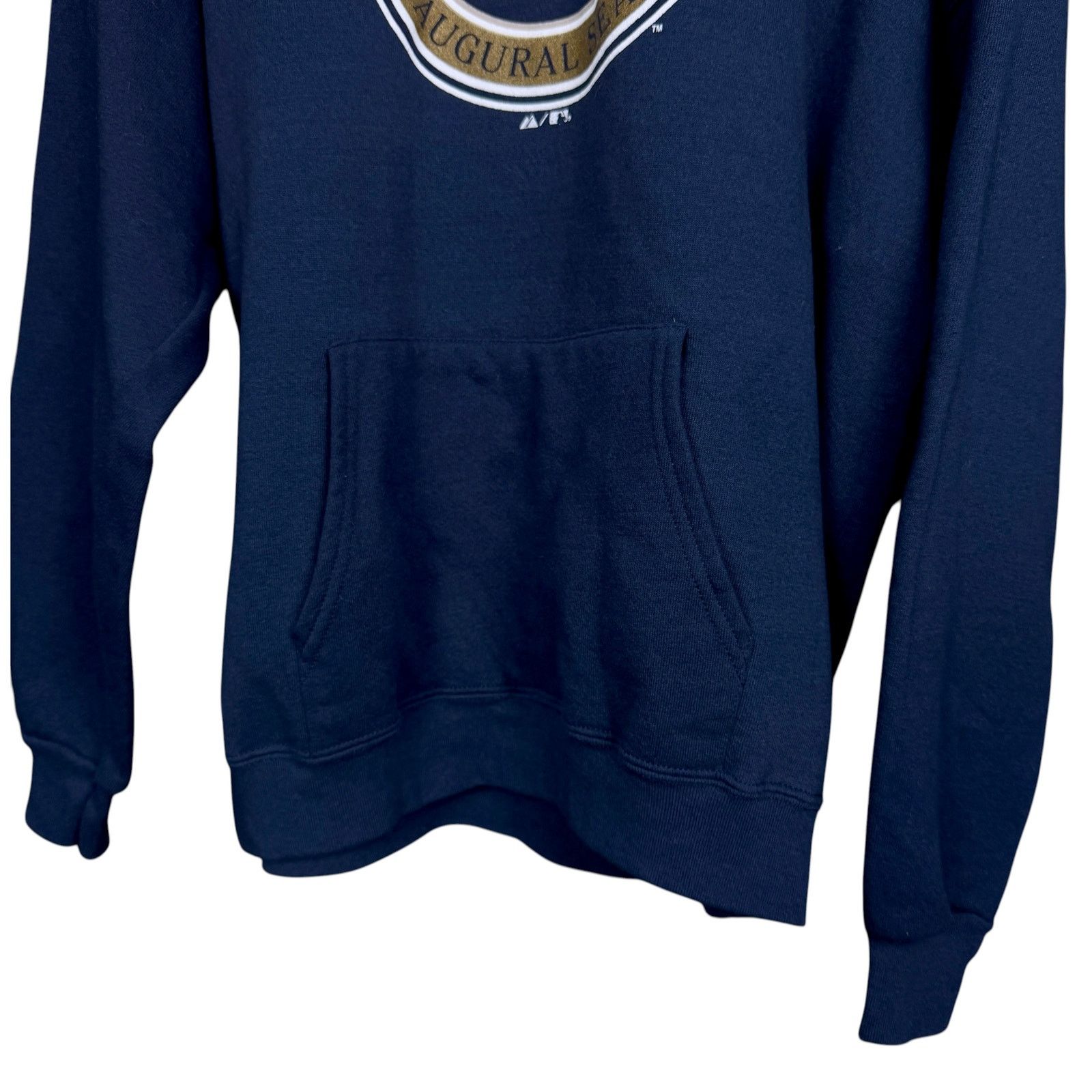 Majestic New York Yankees Stadium Men Large Majestic 2009 Navy Hoodie Size US L / EU 52-54 / 3 - 4 Thumbnail