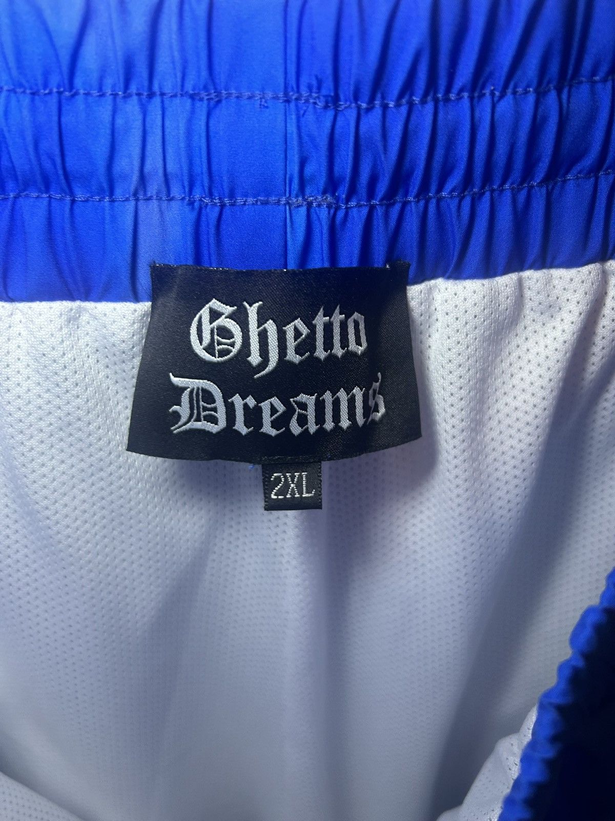 Ghetto Rodeo Ghetto Dreams Virgin Mary Guadalupe track shorts Size US 36 / EU 52 - 3 Thumbnail