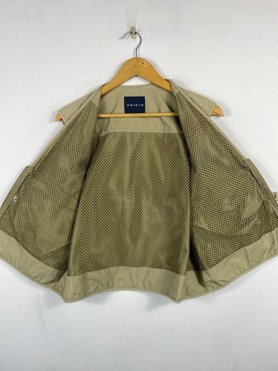 Japanese Brand uniqlo japanese brand vest fishnet lining Size US L / EU 52-54 / 3 - 6 Thumbnail