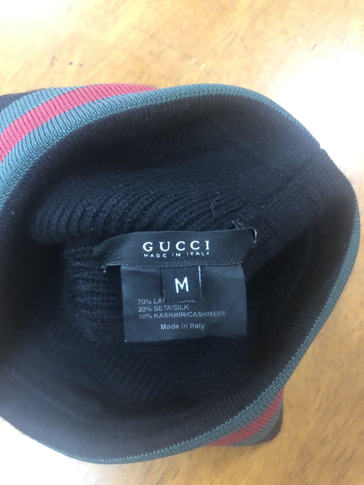 Gucci Vintage GUCCI Beanie Hat Iconic Colour Italy M Size ONE SIZE - 6 Thumbnail