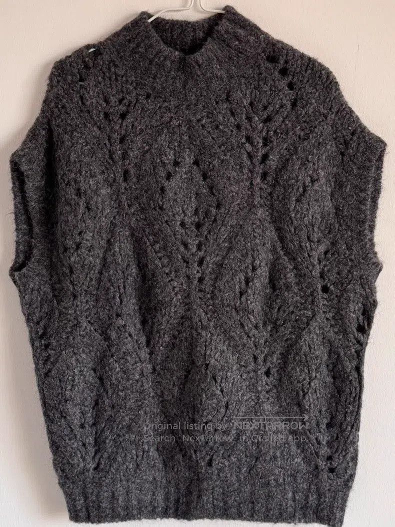 Brunello Cucinelli Brunello Cucinelli Camel hair knitted top Size S / US 4 / IT 40 - 3 Thumbnail
