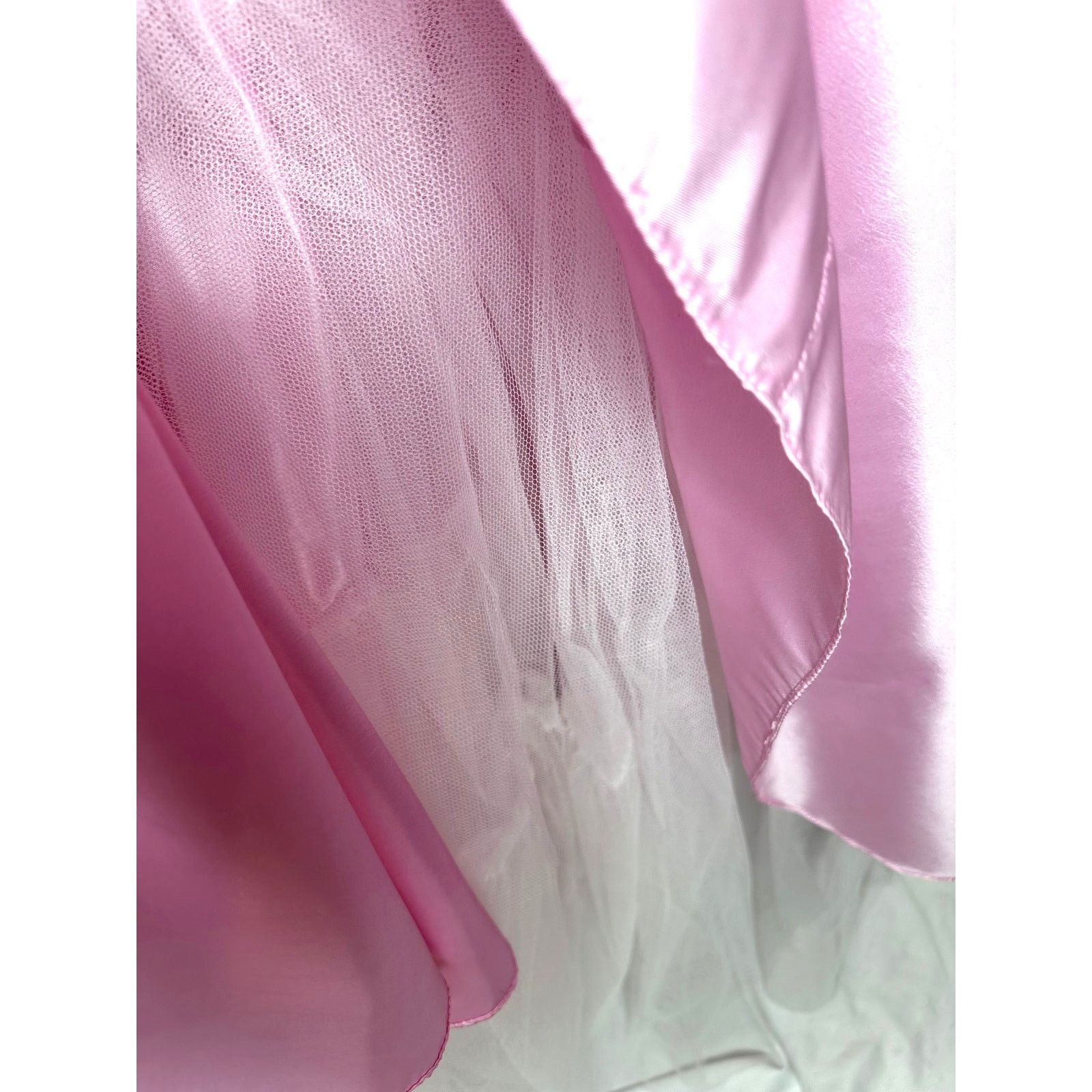 Other Mac Duggal One Shoulder Large Bow Pleated Gown Ice Pink 2 Size XS / US 0-2 / IT 36-38 - 19 Thumbnail