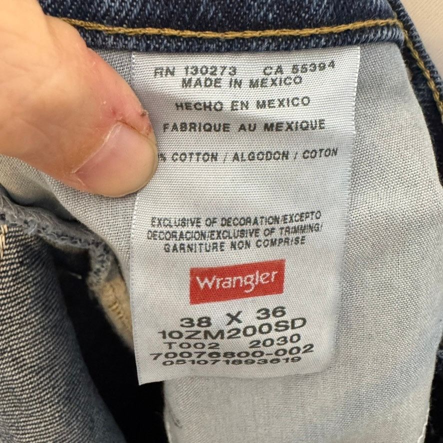 Wrangler Wrangler Authentics Men Straight Leg Classic Fit Jeans 38x36 Size US 38 / EU 54 - 5 Thumbnail