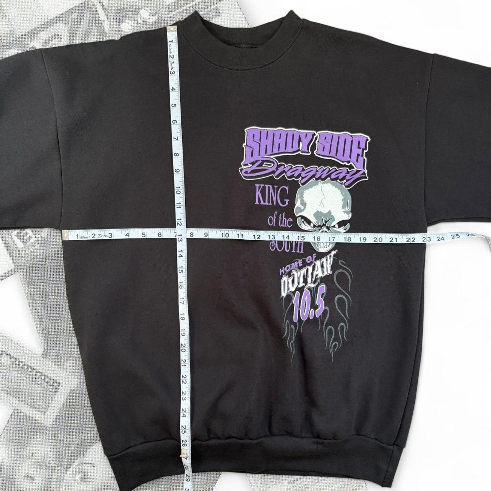 & Other Stories 90’s Drag racing Graphic Crewneck Size US L / EU 52-54 / 3 - 5 Thumbnail