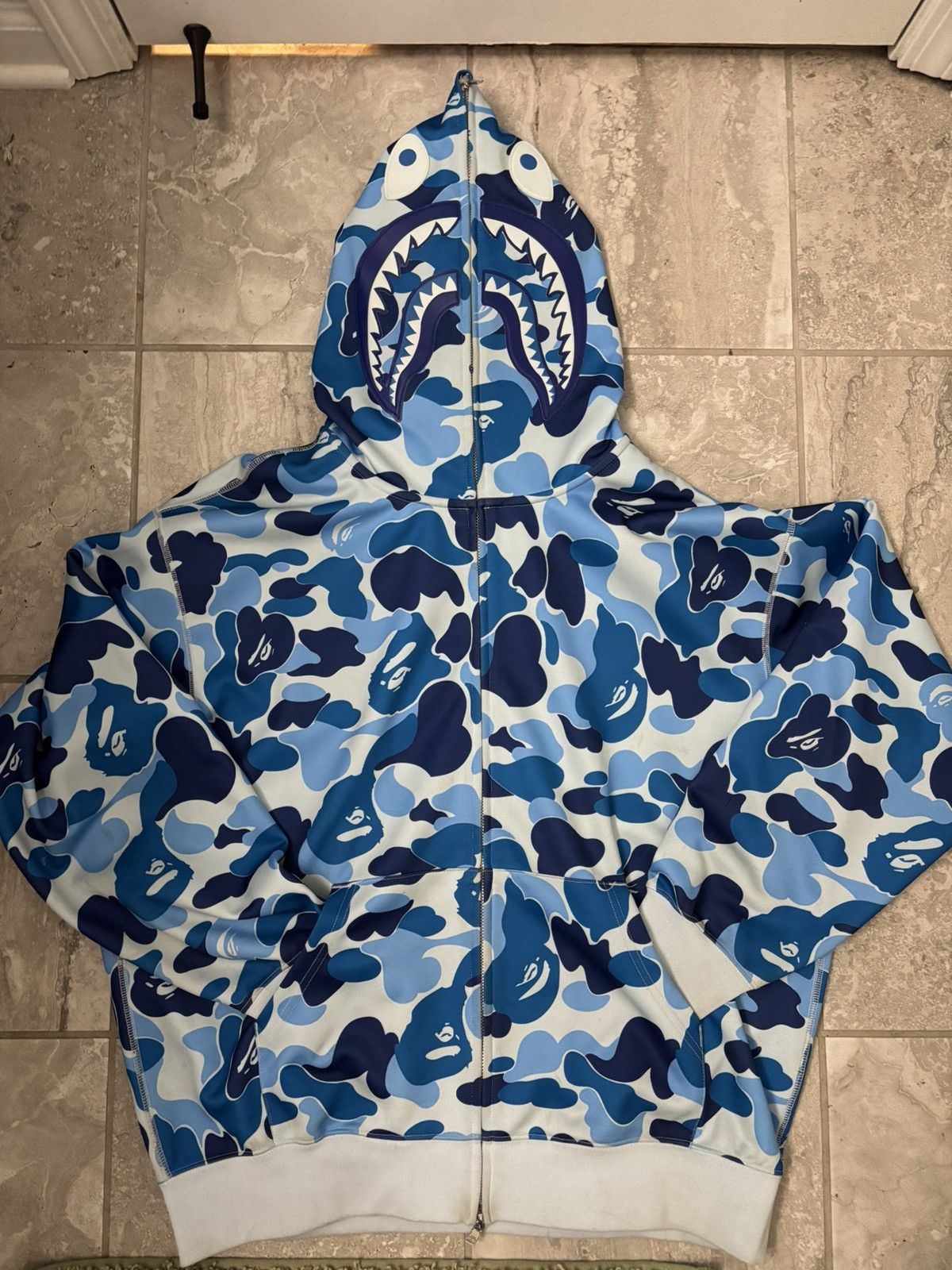 Bape Bape 2025 blue ABC shark zip Size US L / EU 52-54 / 3 - 3 Thumbnail