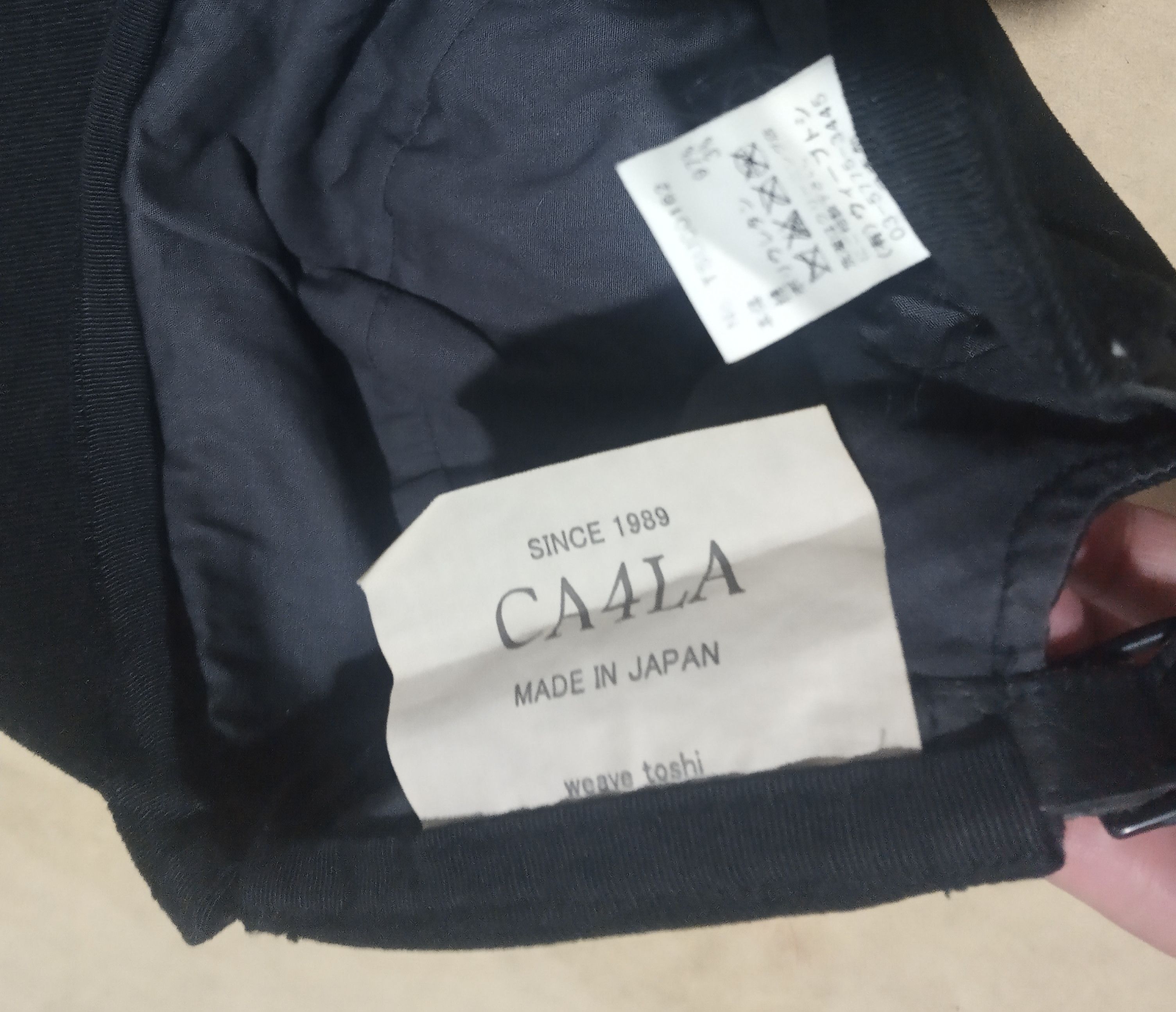 CA4LA CA4LA black Hat Cap Size ONE SIZE - 5 Thumbnail