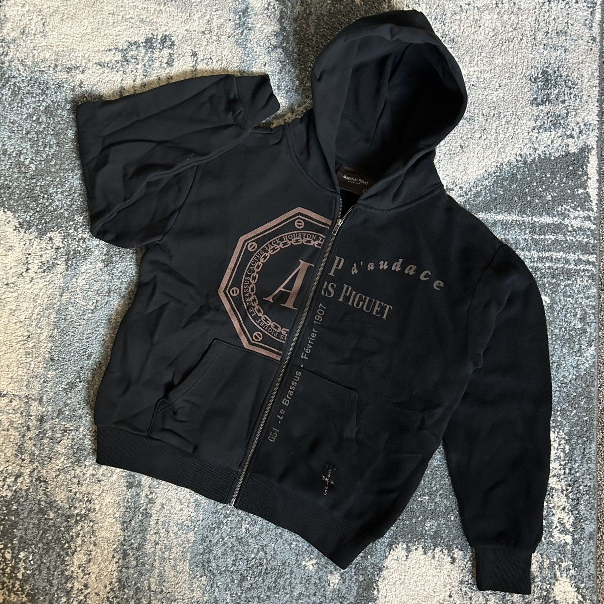 Audemars Piguet × Travis Scott Cactus Jack AP Royal Oak Suisse split logo full zip fleece Size US L / EU 52-54 / 3 - 13 Thumbnail