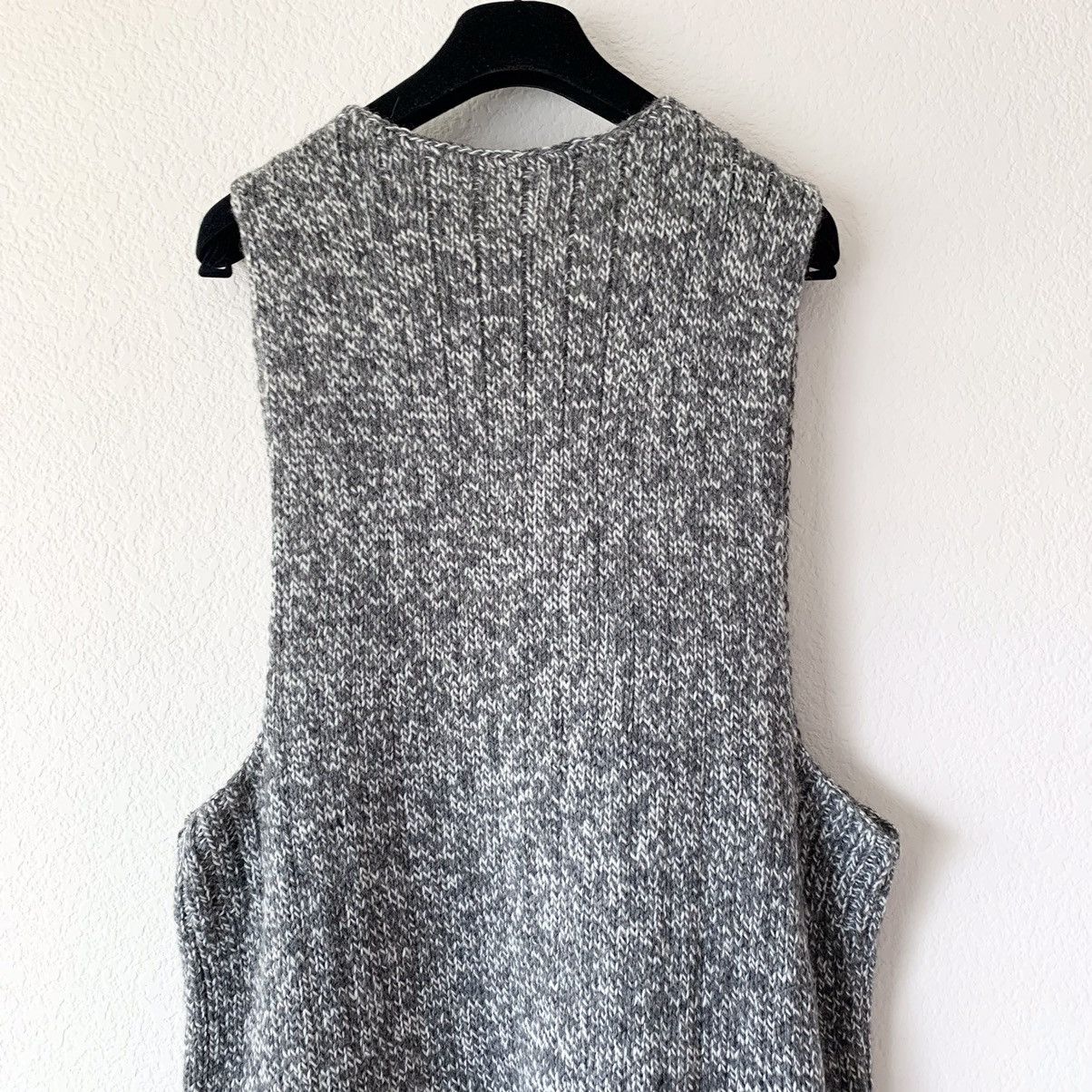 Handmade Hand knit dress with pockets Size S / US 4 / IT 40 - 3 Thumbnail