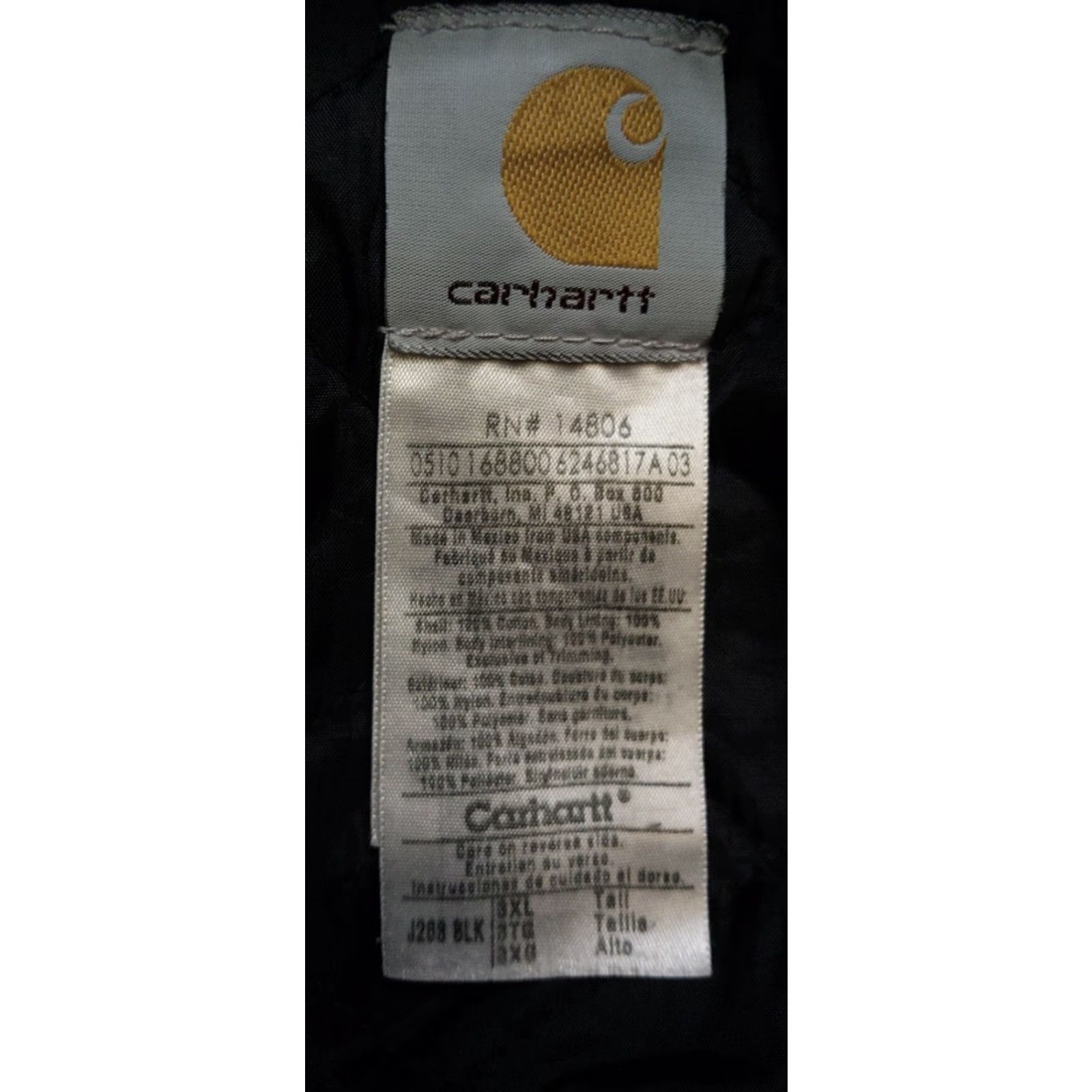 Carhartt VINTAGE Carhartt Hooded Jacket Shirt? Size US XXL / EU 58 / 5 - 5 Thumbnail