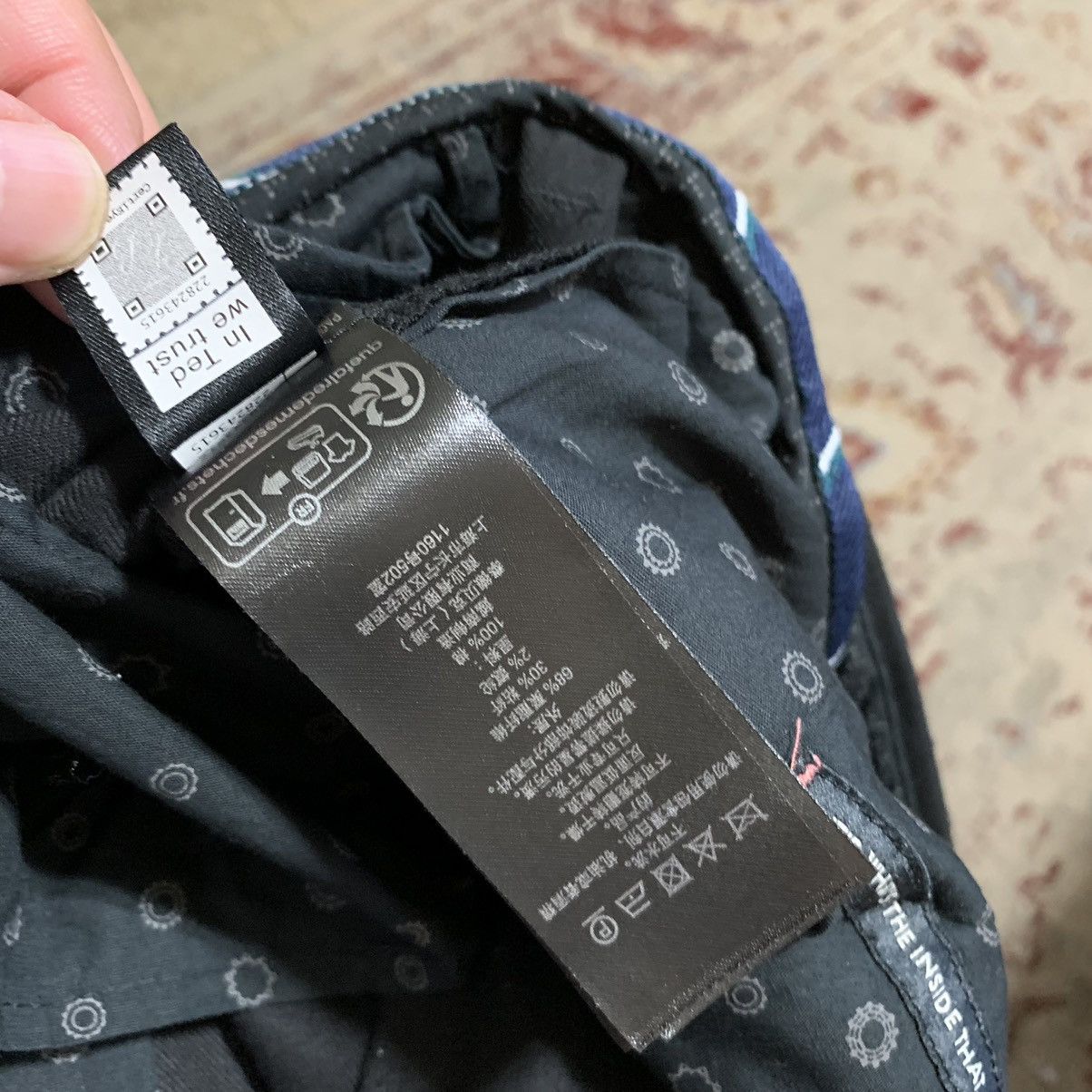 Ted Baker Viscose blend FF trousers Size US 34 / EU 50 - 11 Thumbnail