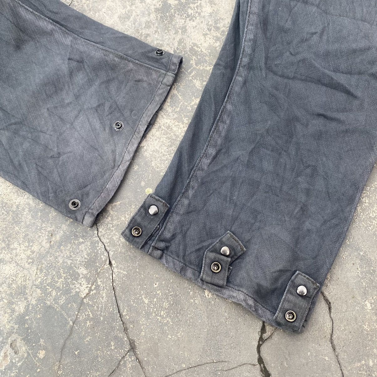 PPFM PPFM Distressed Banana Cut Jeans Size US 33 - 8 Thumbnail